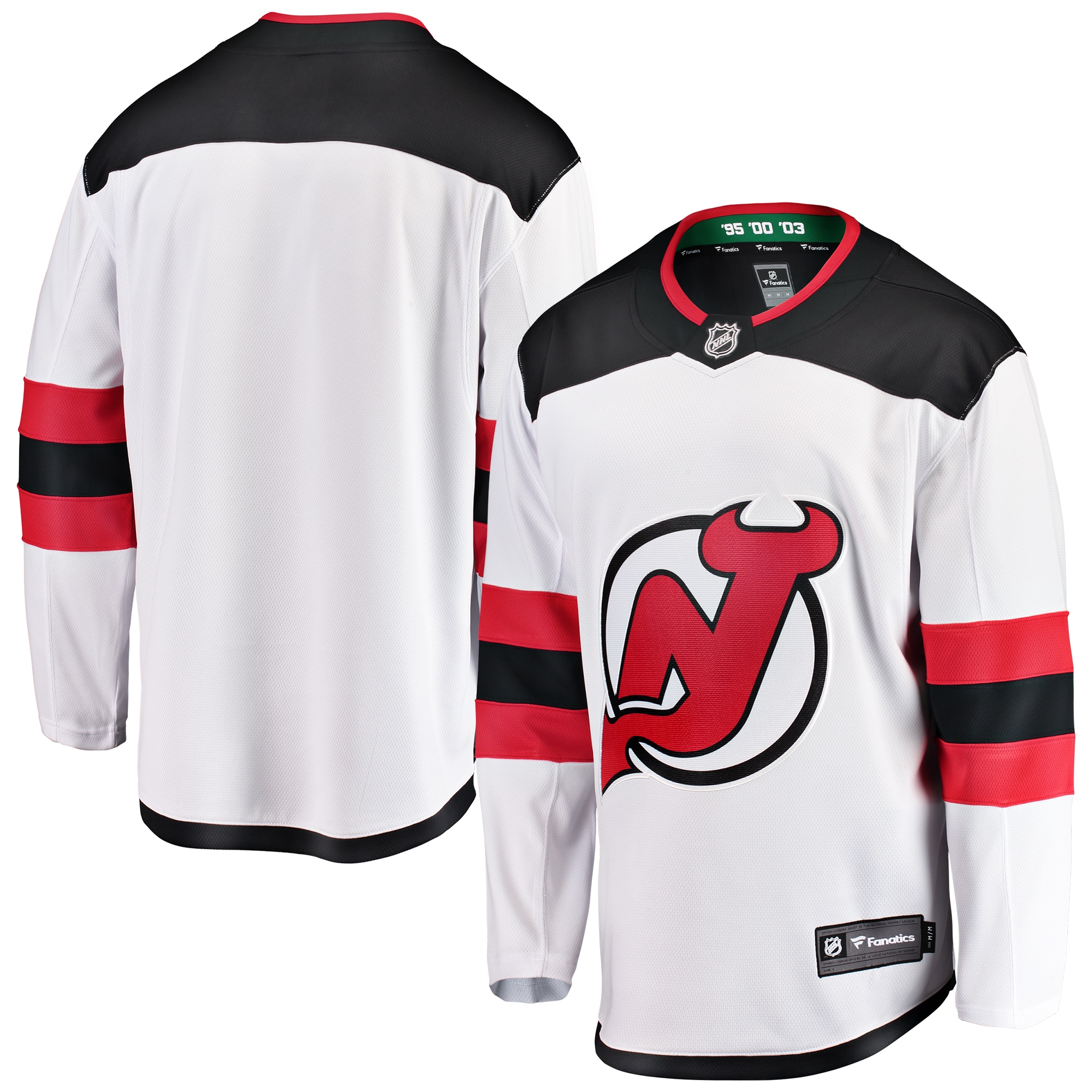New Jersey Devils Fanatics Youth Away Breakaway Jersey