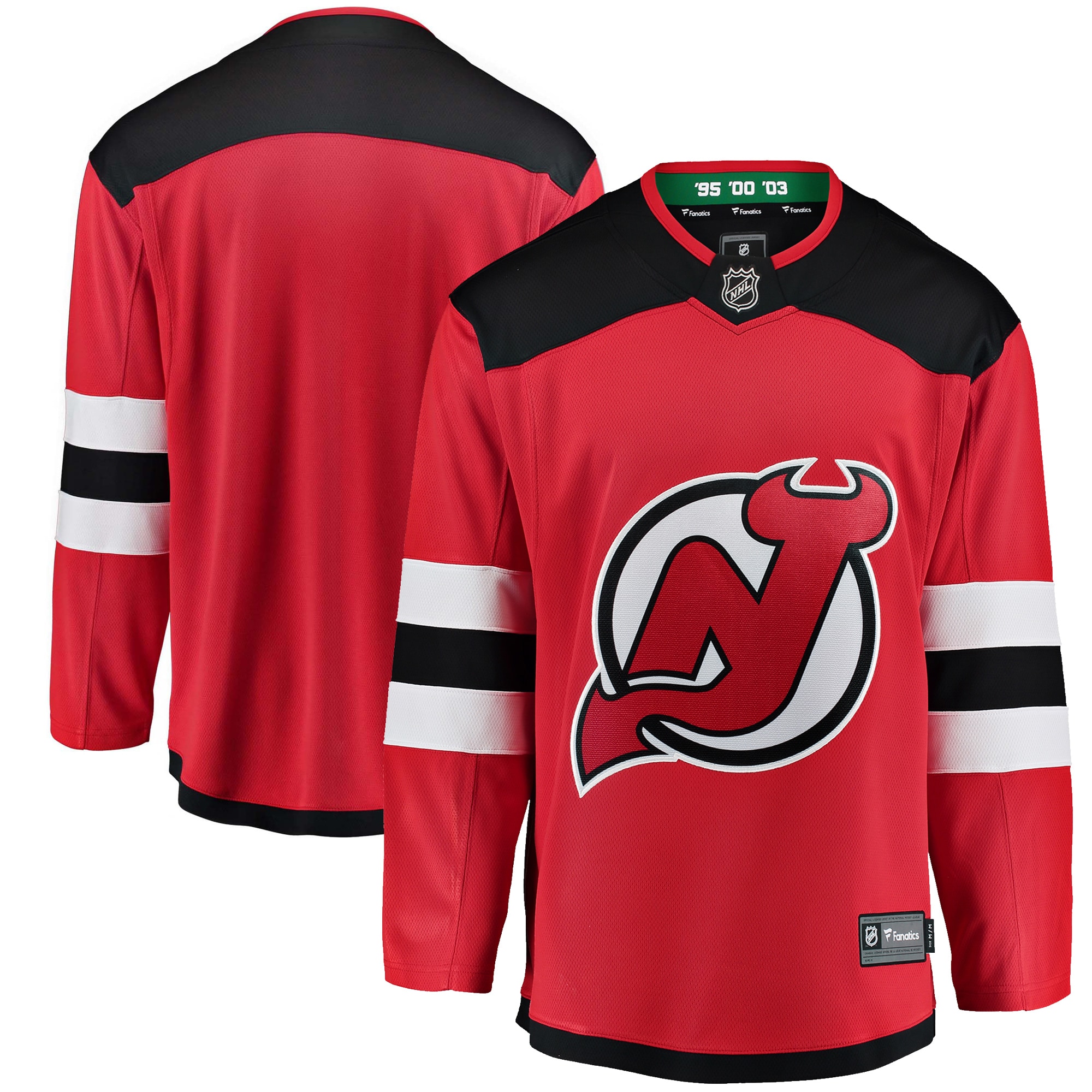 New Jersey Devils Fanatics Youth Breakaway Home Jersey