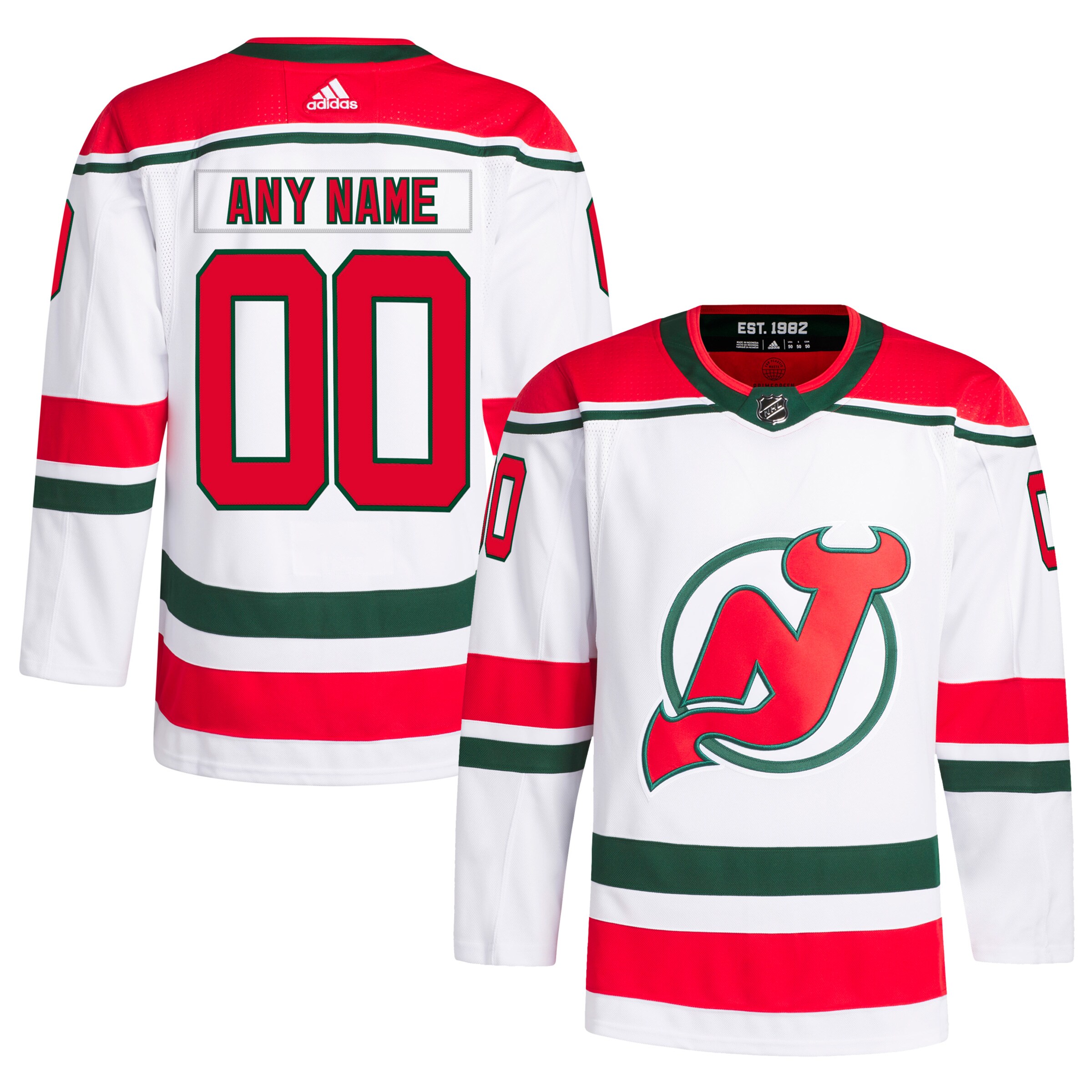 New Jersey Devils Heritage Primegreen Jersey - Ultimate White 2024 Authentic