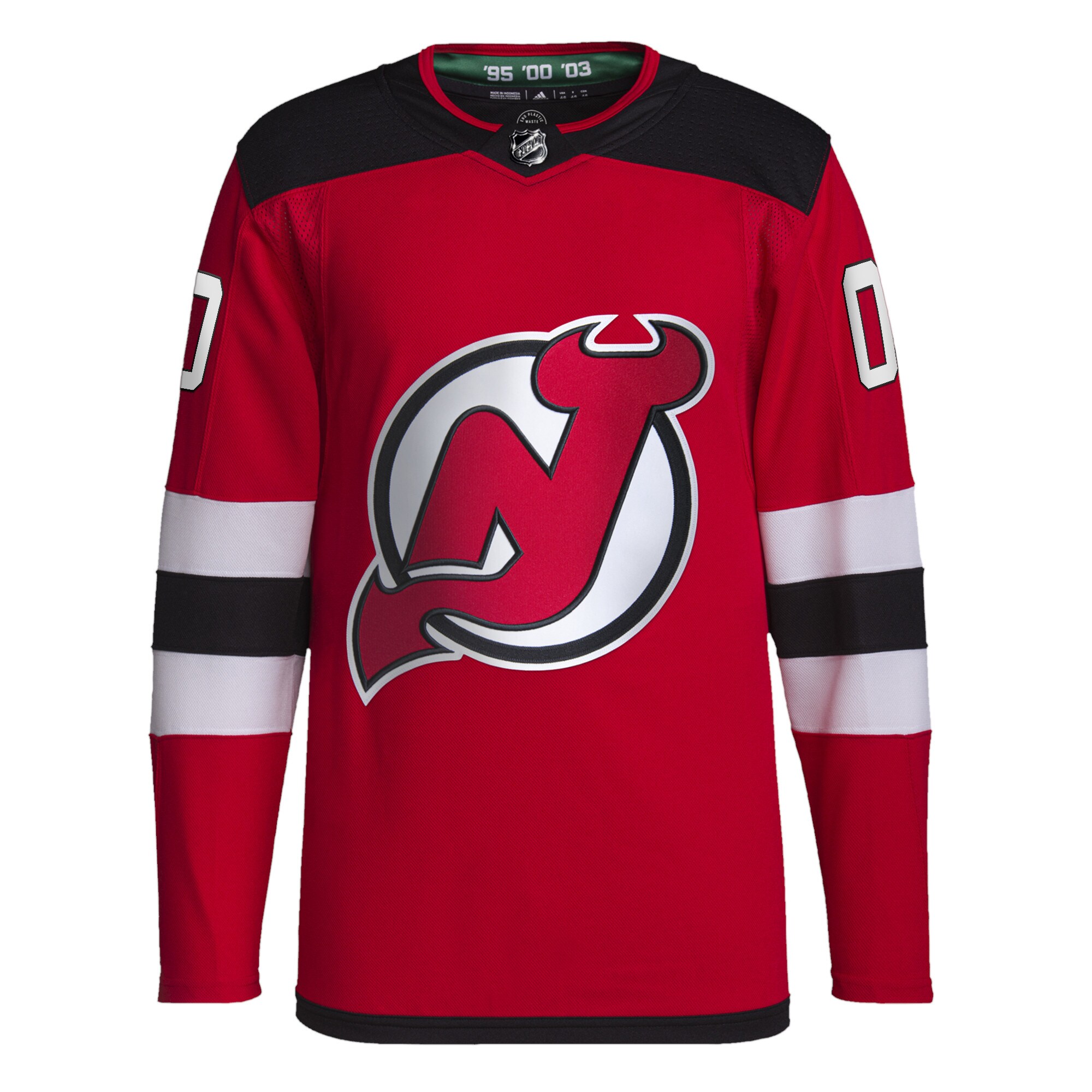 Alternative view of New Jersey Devils Primegreen Jersey - Premium Customizable Fanwear #1