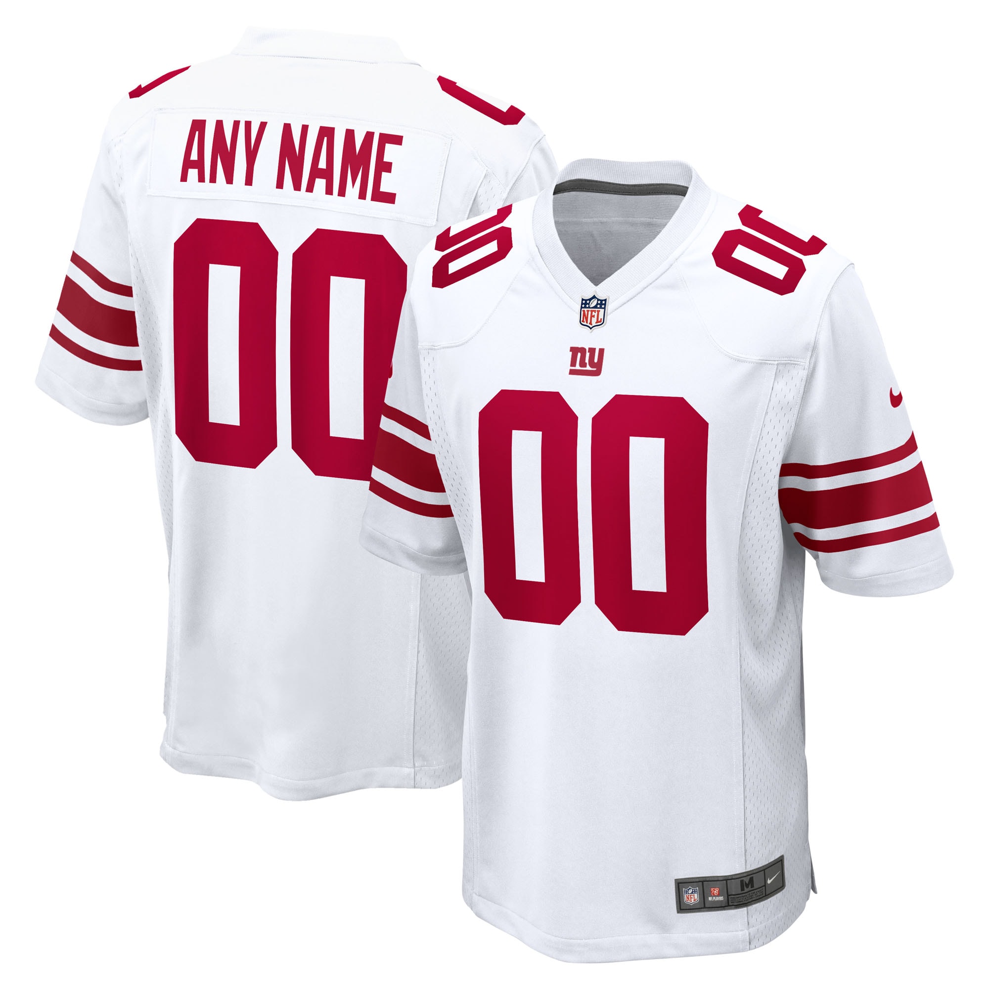 New York Giants Custom Game Jersey