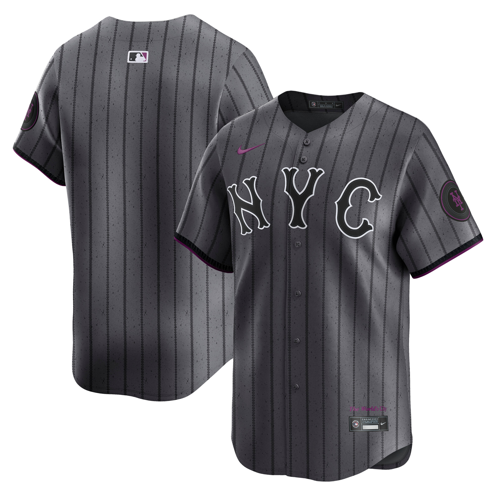New York Mets City Connect Limited Jersey - Gray