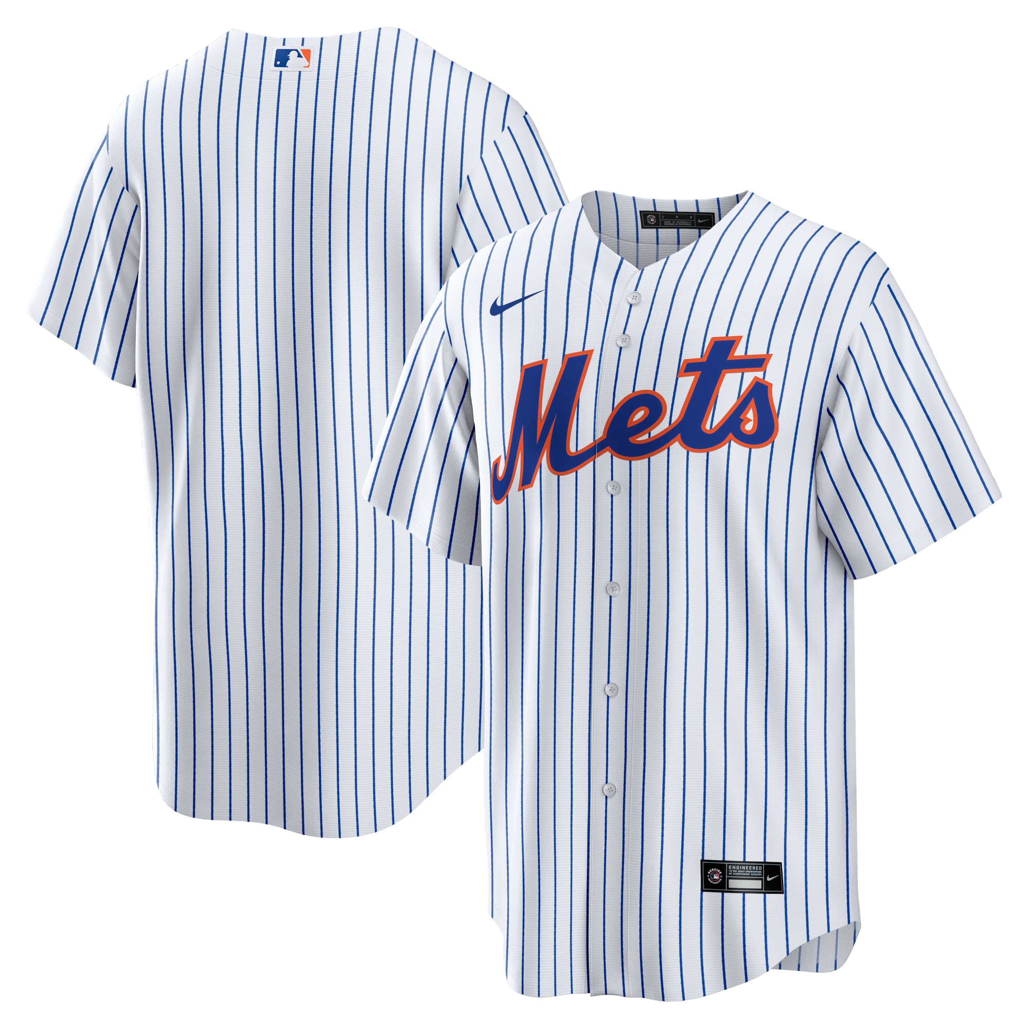 New York Mets Home Team Jersey - White