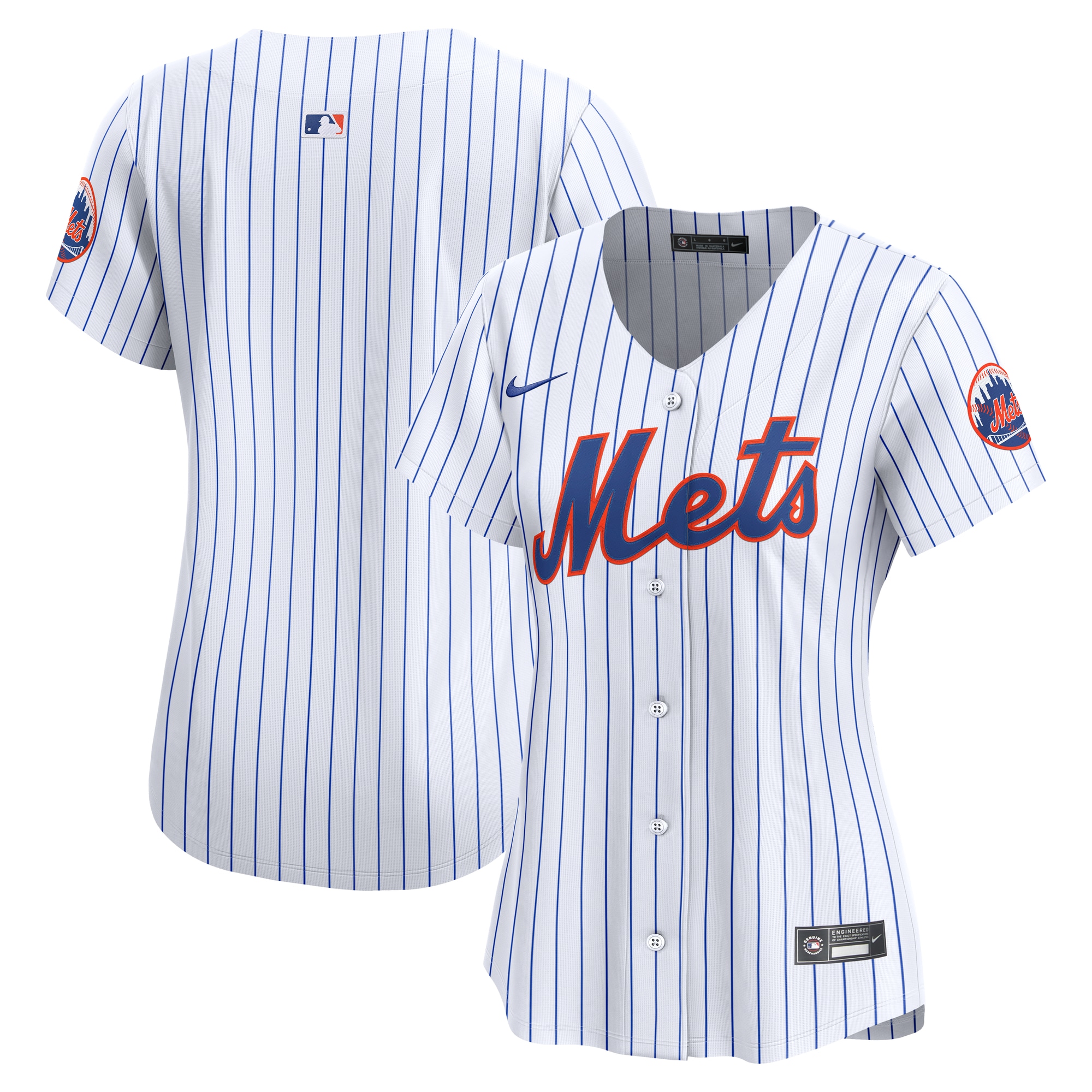 New York Mets Women's Home Limited Jersey - White