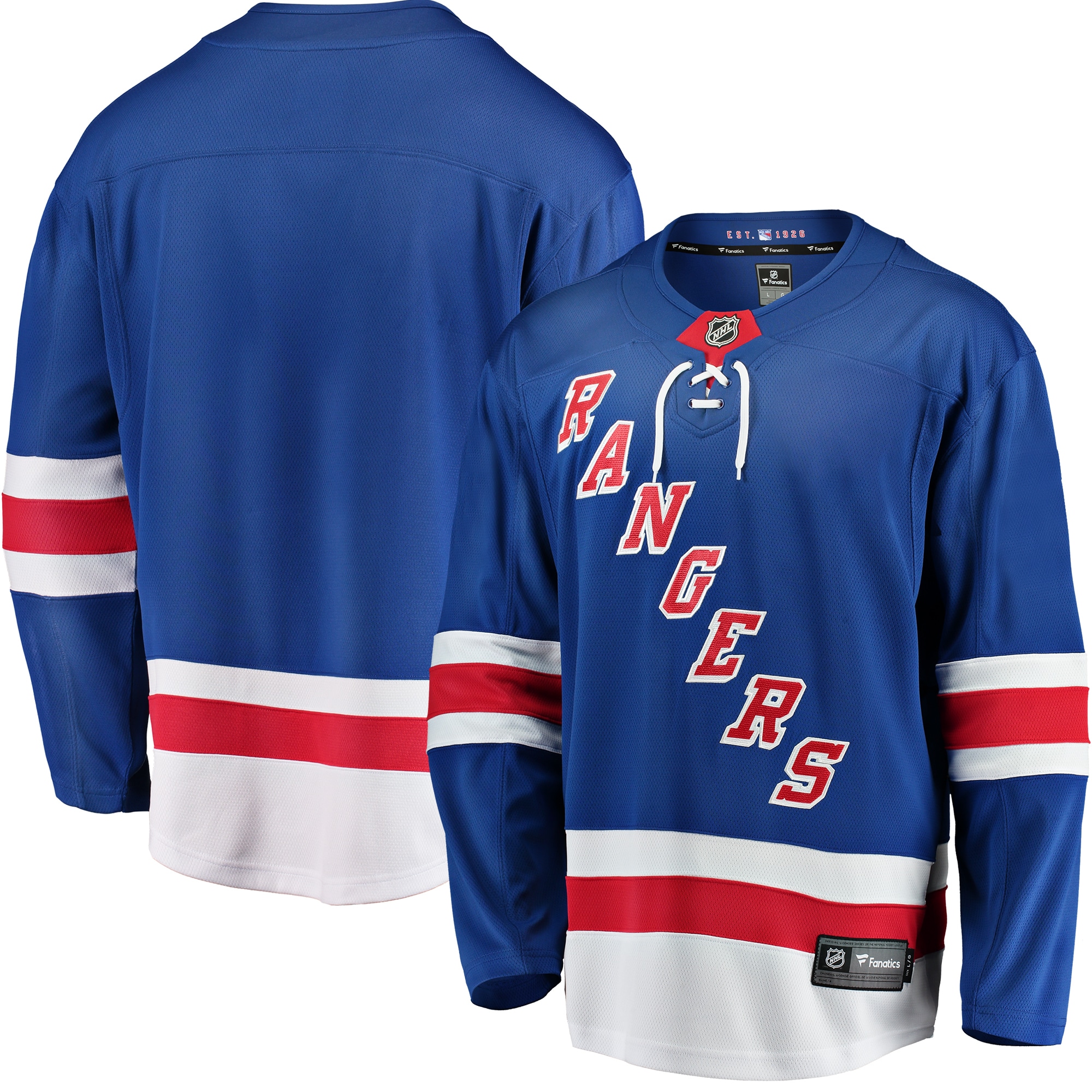 New York Rangers Fanatics Breakaway Home Jersey