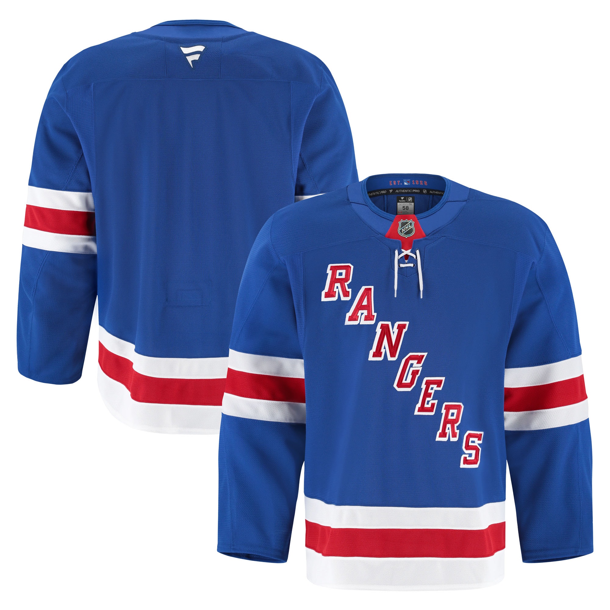 New York Rangers Fanatics Home Pro Jersey