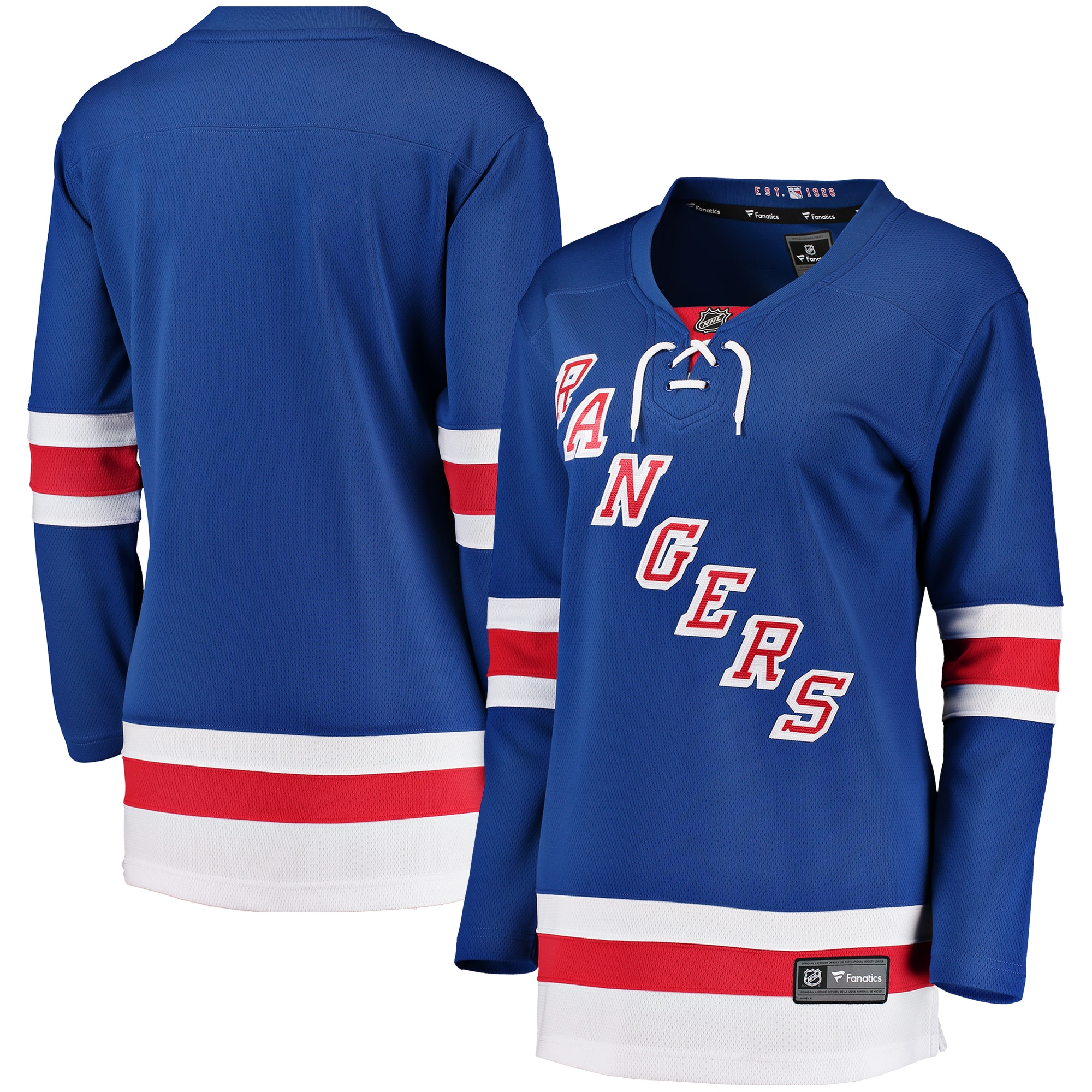New York Rangers Fanatics Women's Home Breakaway Jersey