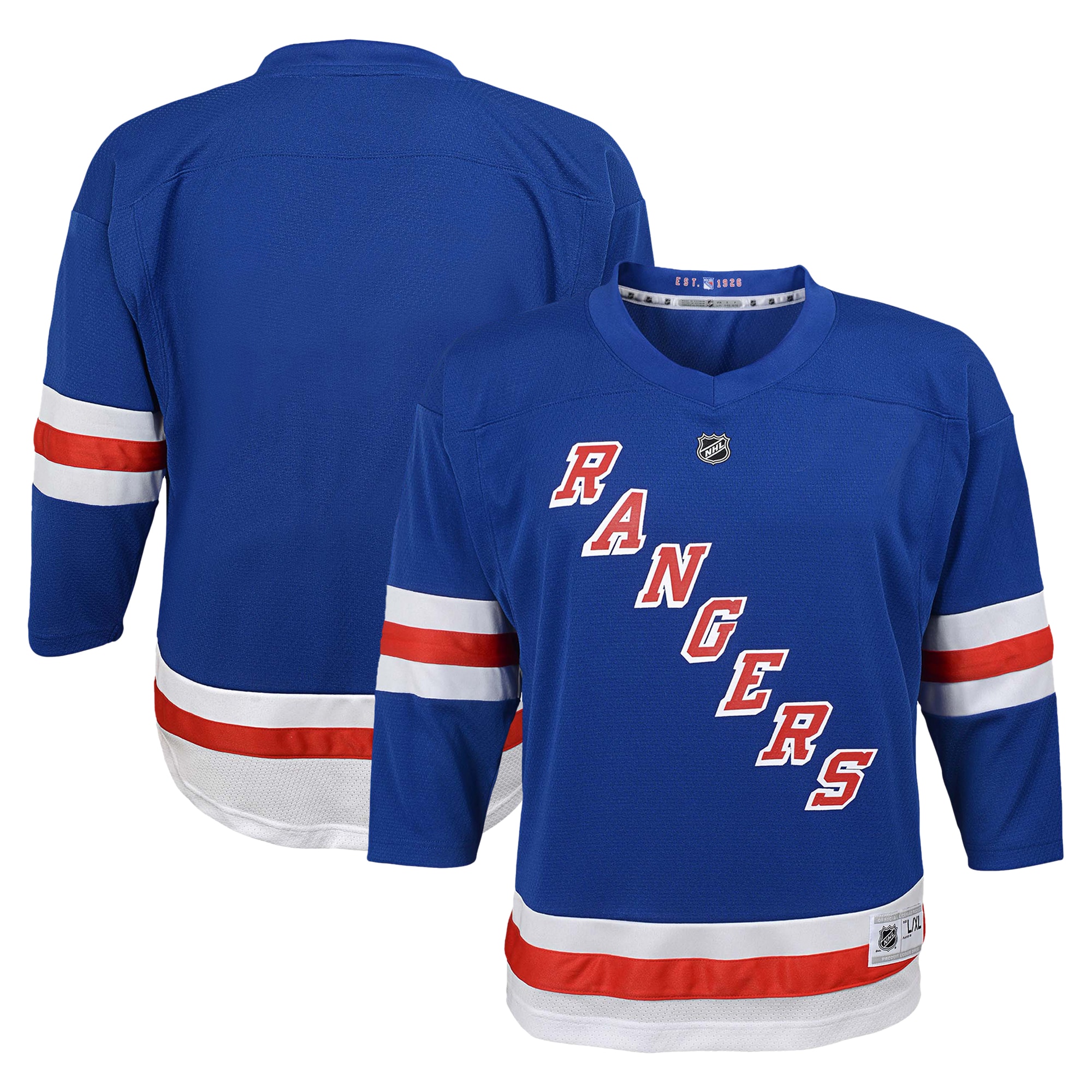 New York Rangers Youth Jersey - Blue