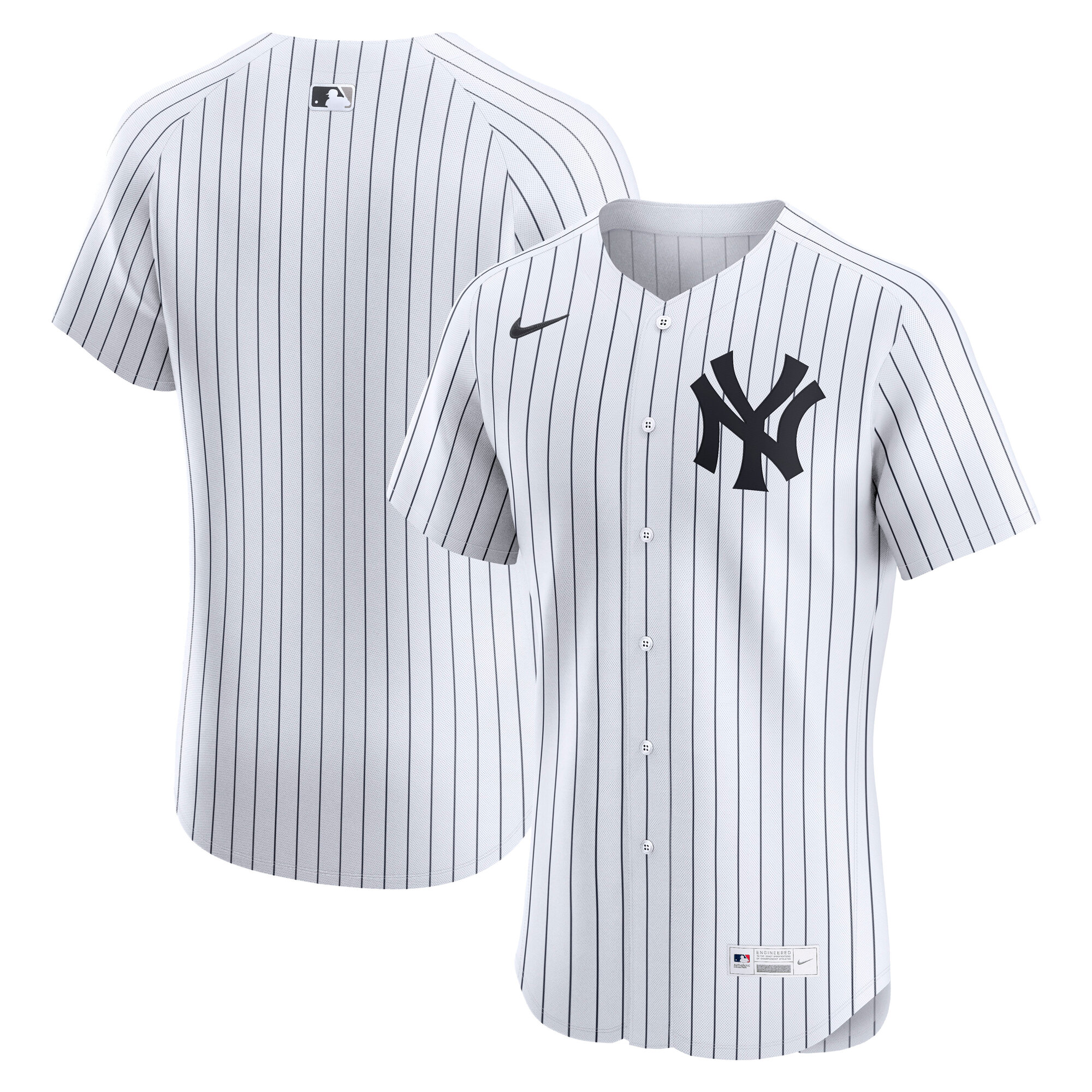 New York Yankees Home Elite Jersey - White