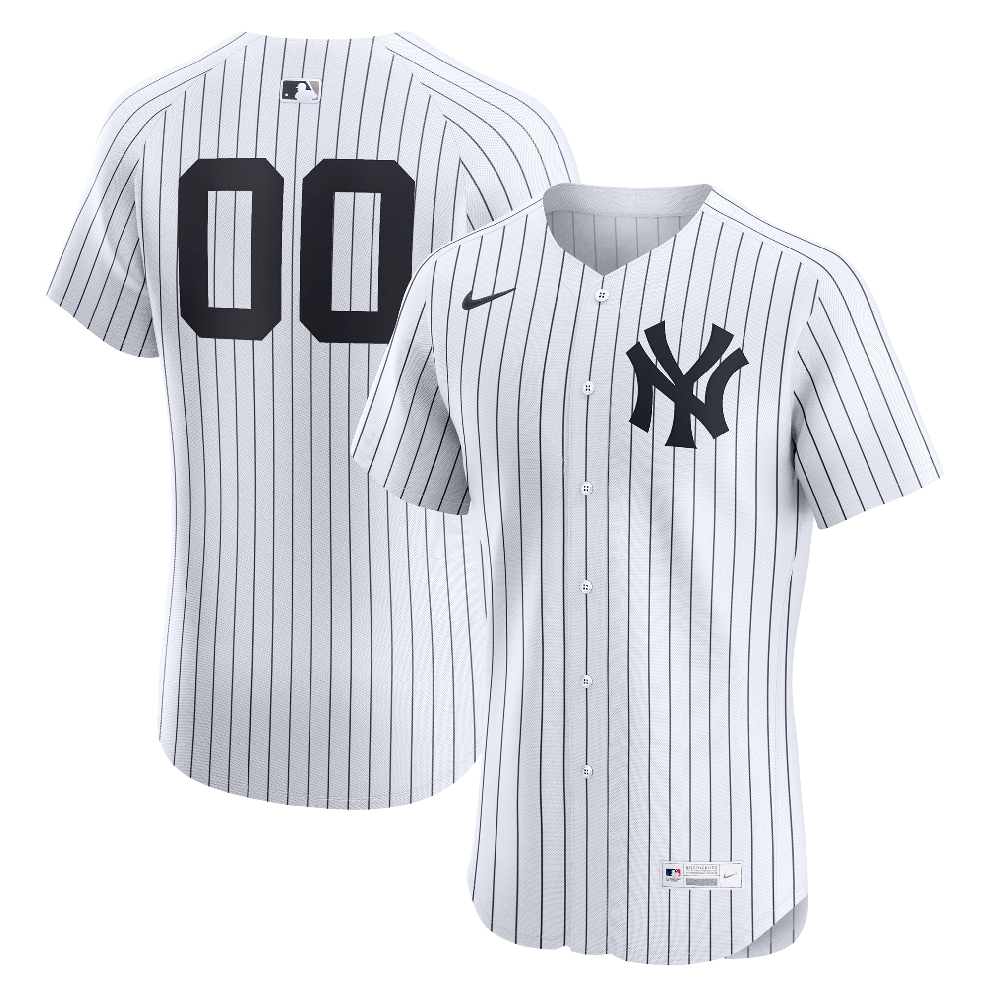 New York Yankees Home Elite Pick-A-Player Retired Roster Jersey - White