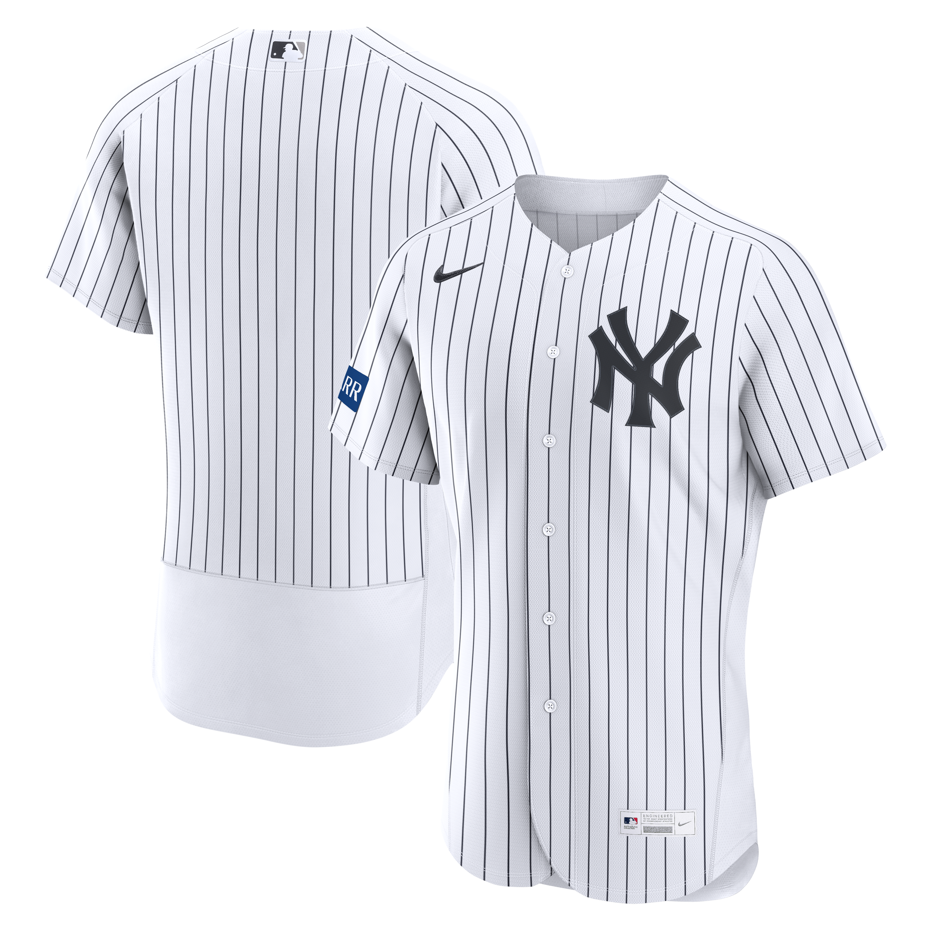 New York Yankees Home Sponsor Patch Jersey
