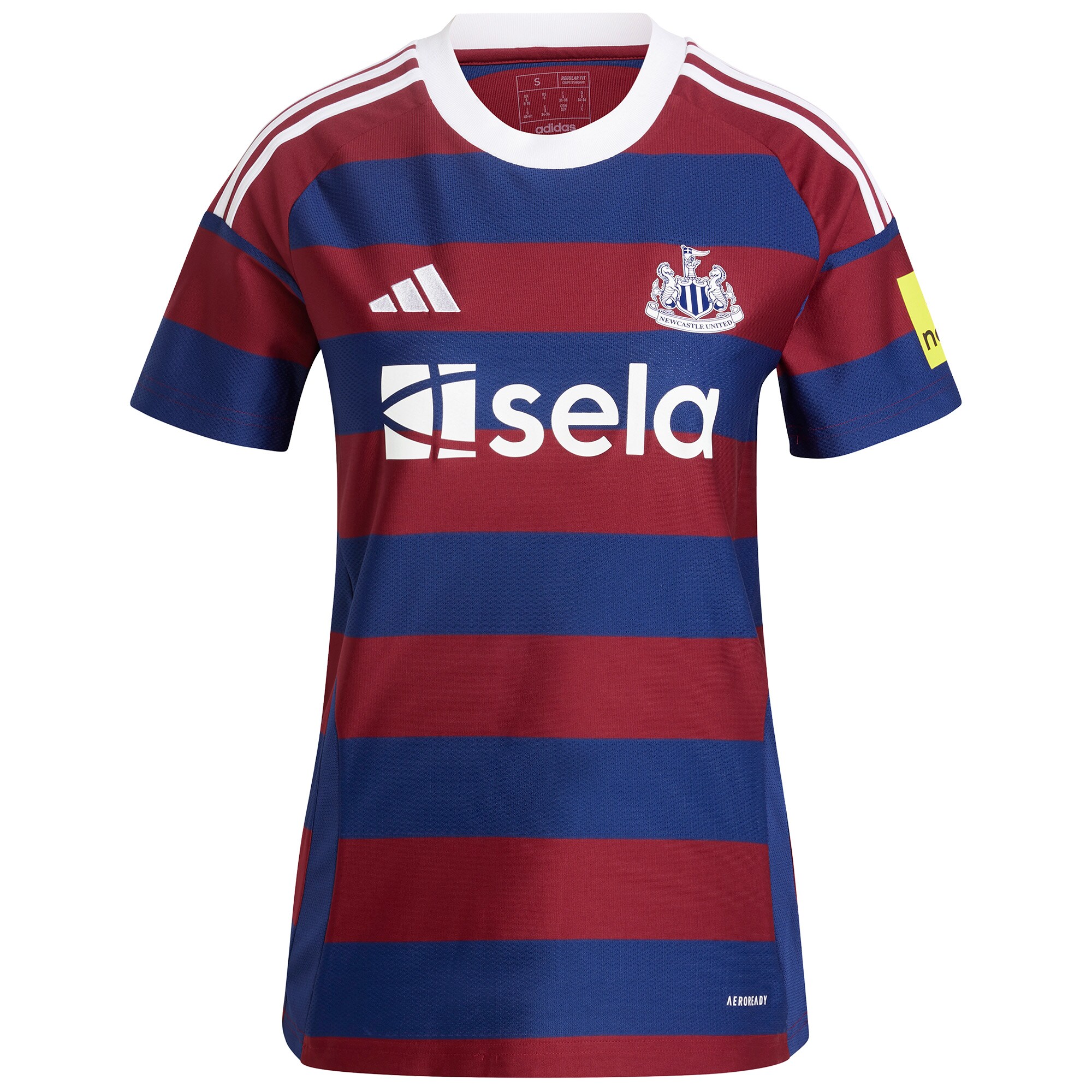 Alternative view of Newcastle United Home Jersey - Adidas - Maroon & Blue 2024