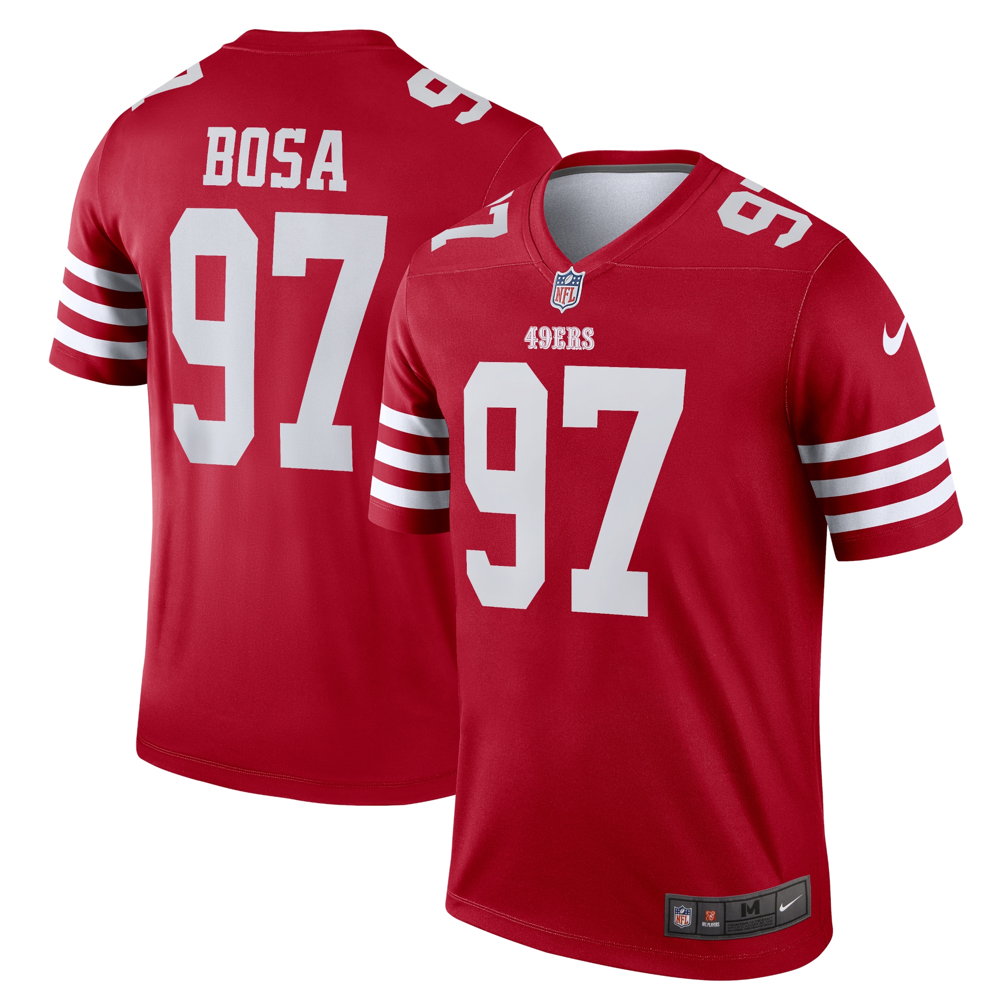 Nick Bosa San Francisco 49ers Legend Player Performance Top - Scarlet
