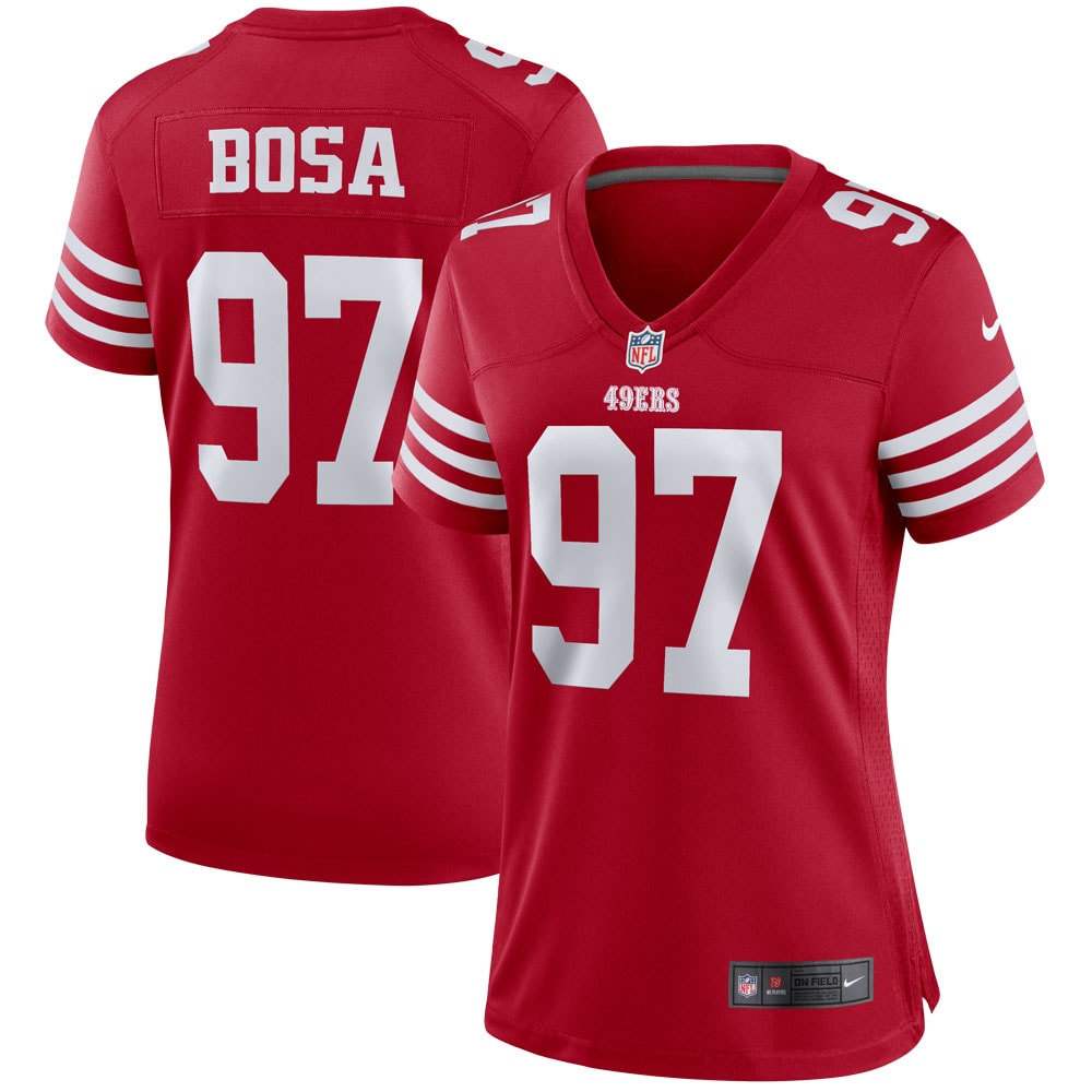 Nick Bosa San Francisco 49ers Women's Player Jersey - Scarlet