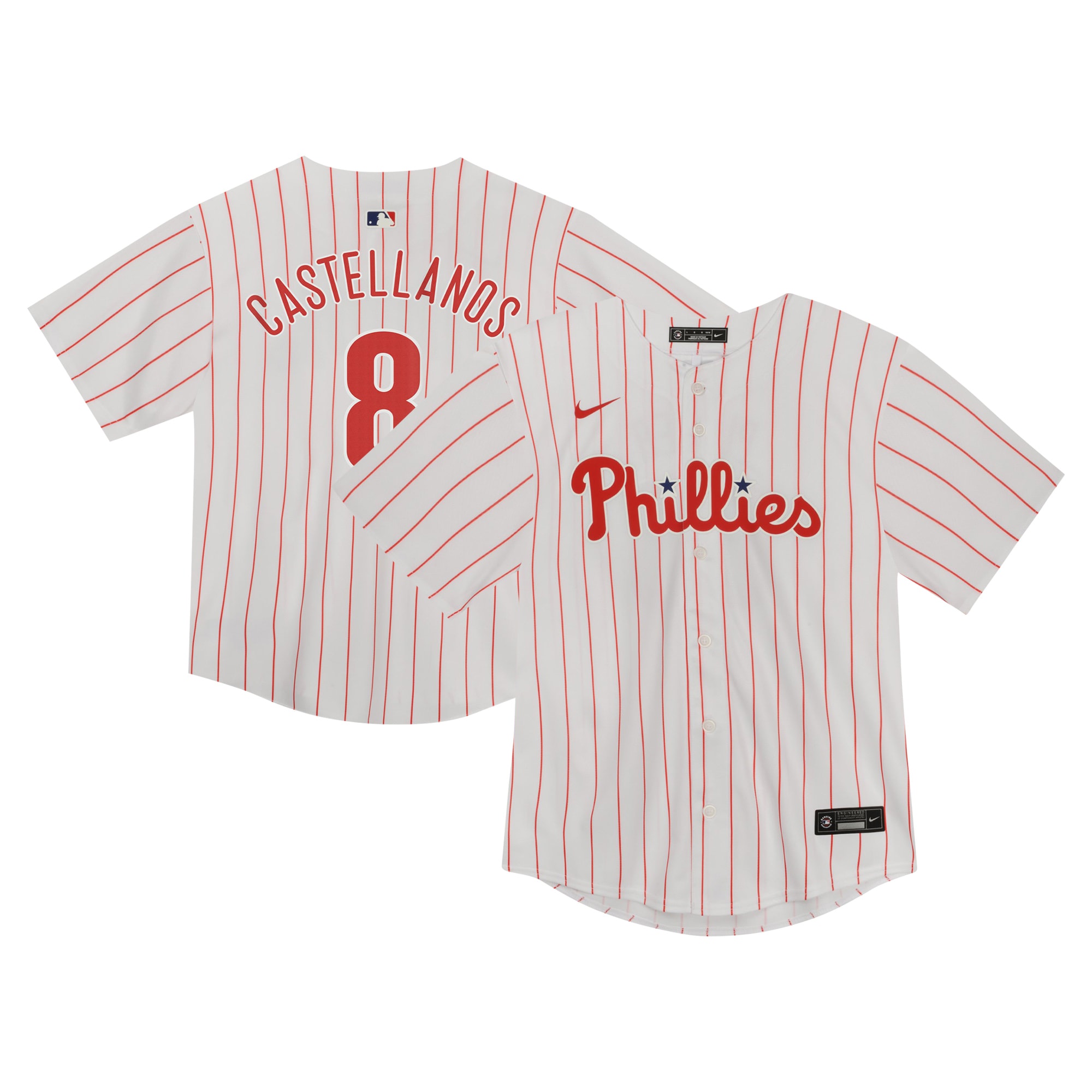 Nick Castellanos Philadelphia Phillies Toddler Game Jersey - White