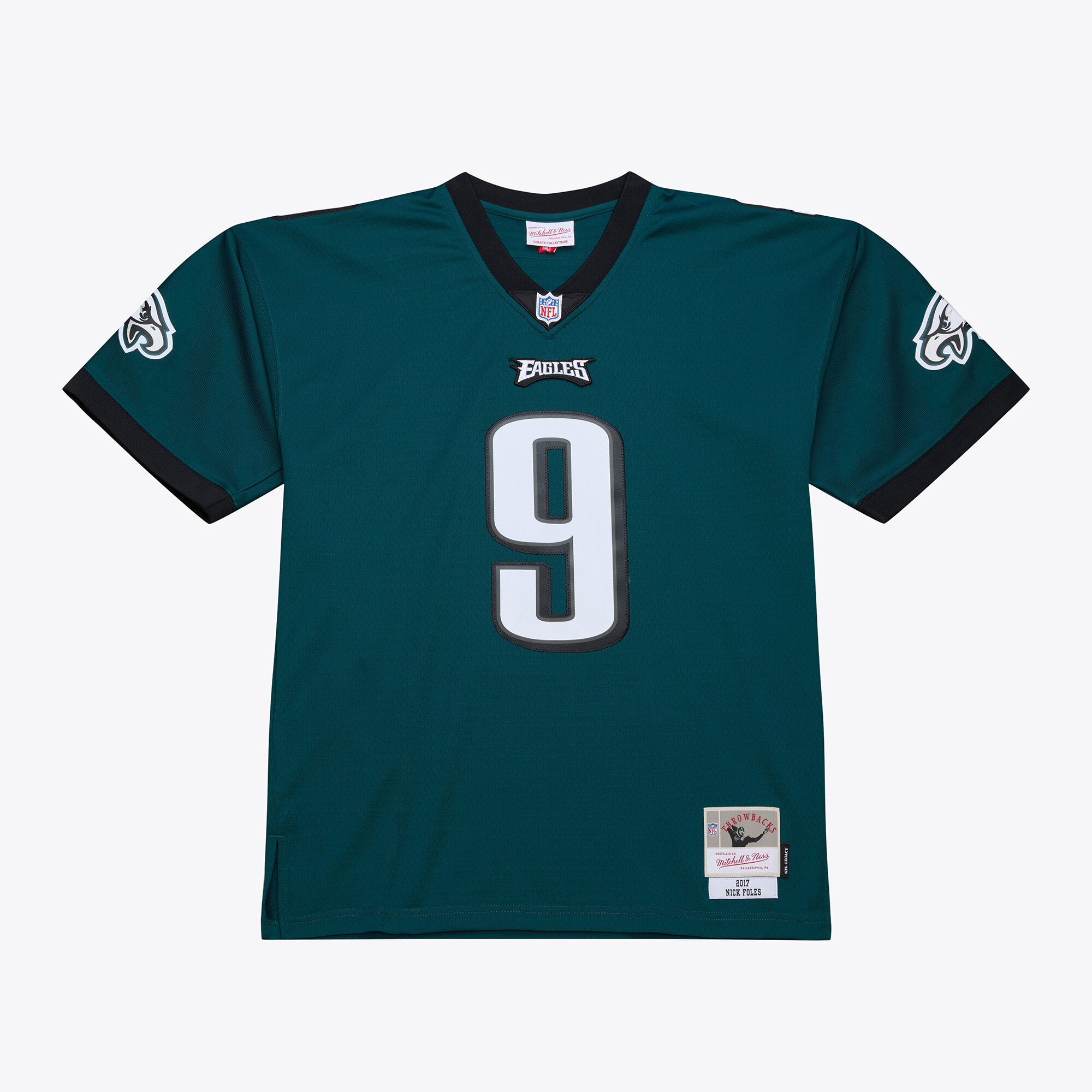 Nick Foles Philadelphia Eagles Legacy Jersey - Midnight Green