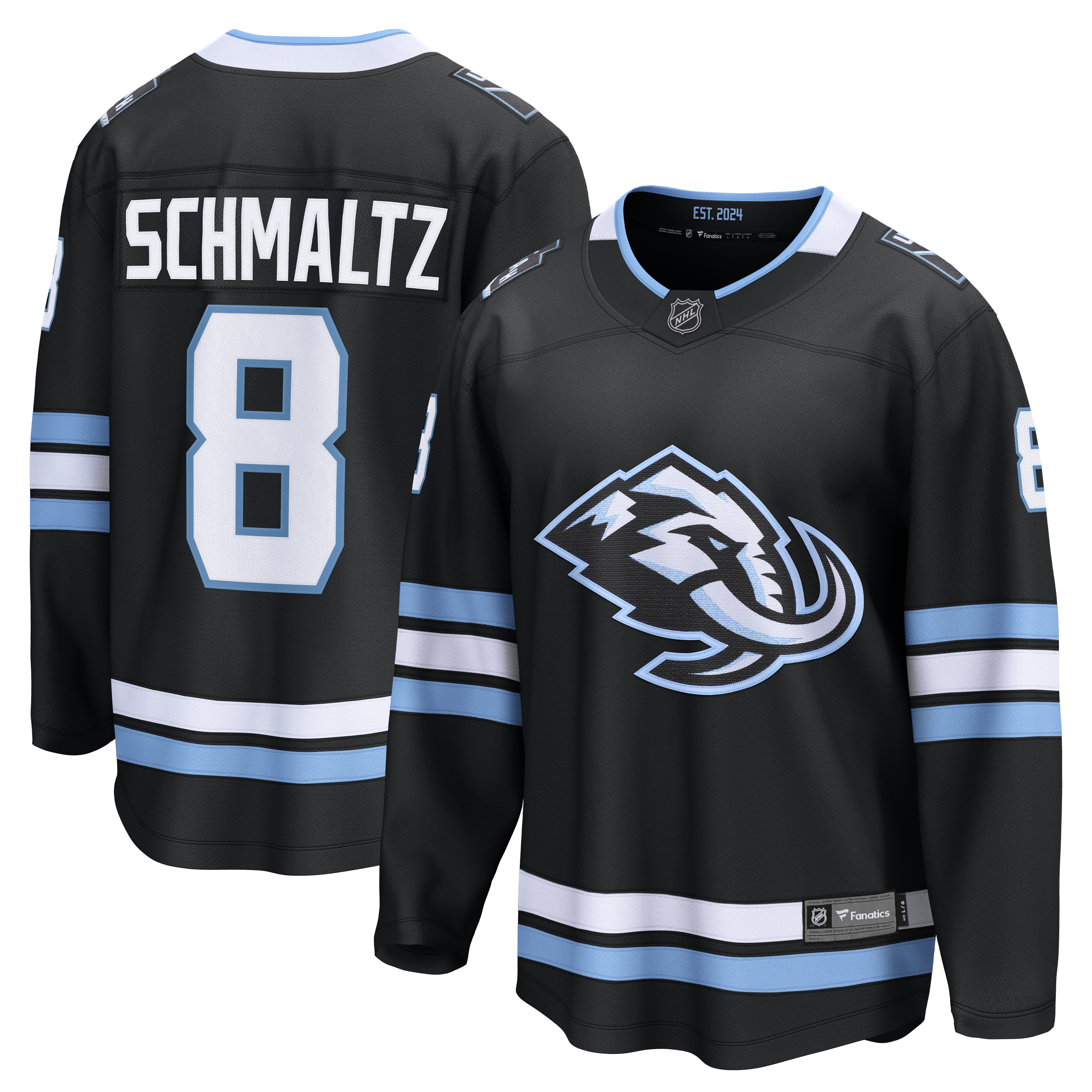 Nick Schmaltz Utah Mammoth Fanatics Home Breakaway Jersey - Black
