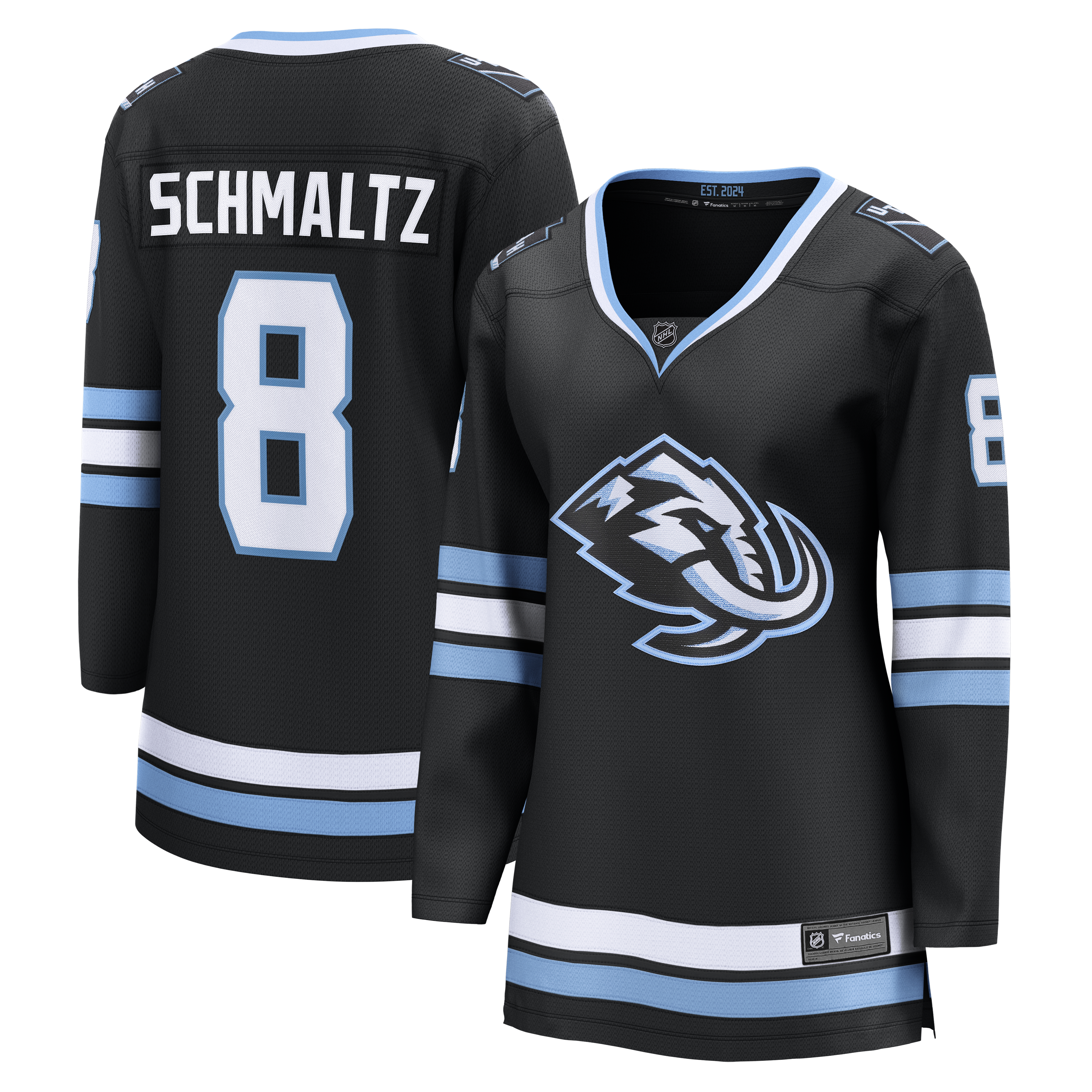 Nick Schmaltz Utah Mammoth Fanatics Women's Home Breakaway Player Jersey - Black