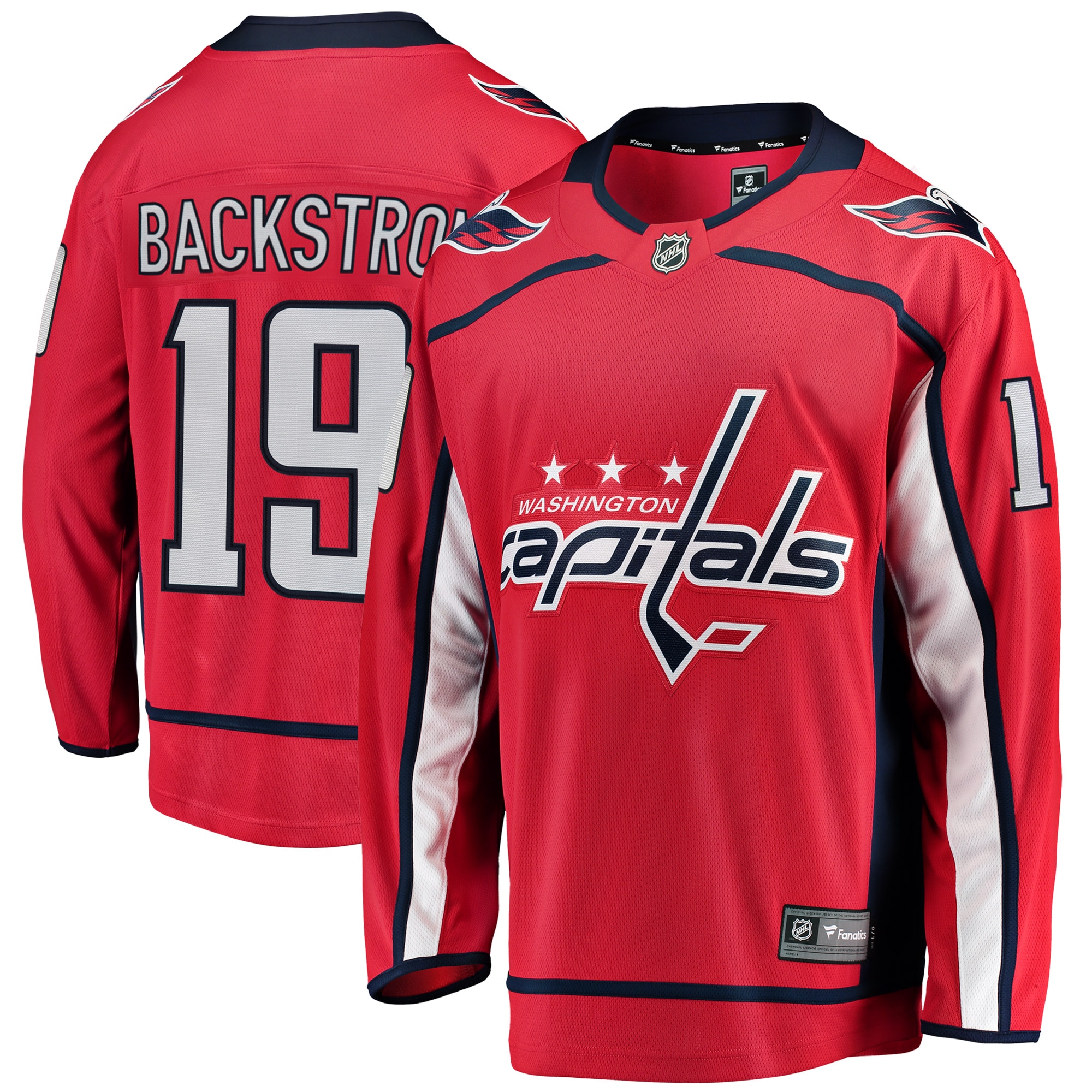 Nicklas Backstrom Washington Capitals Fanatics Breakaway Jersey - Red