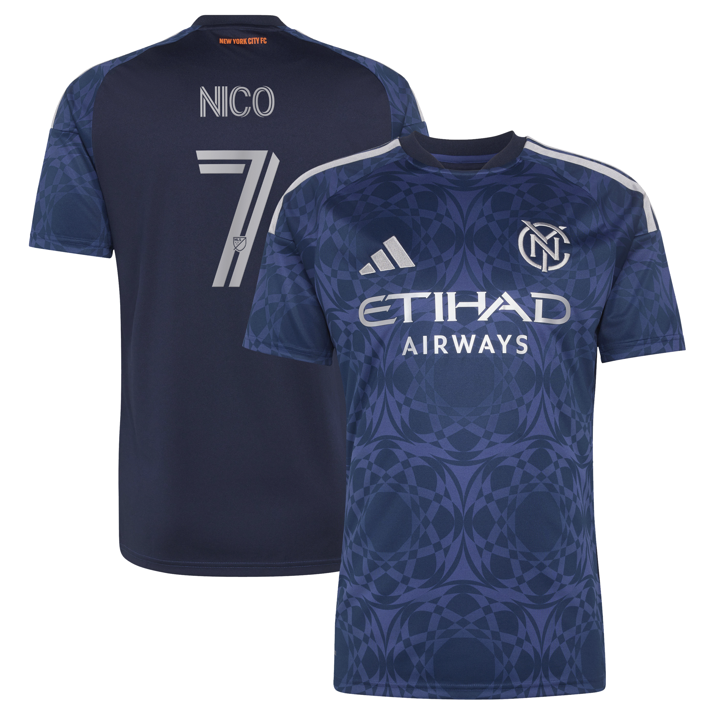 Nicolás Fernández Mercau New York City FC 2026 The All Nations Kit Jersey - Blue