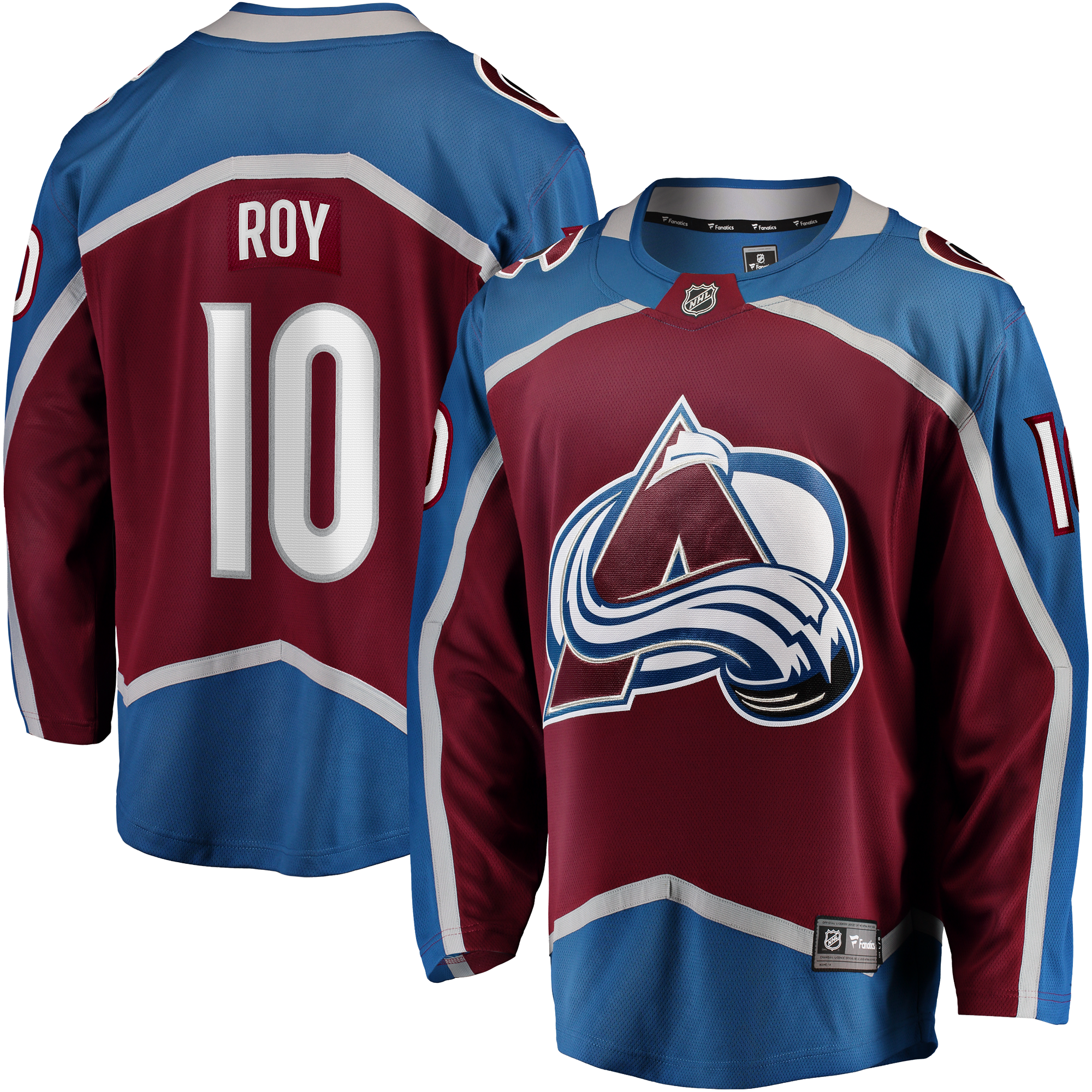 Nicolas Roy Colorado Avalanche Fanatics Home Breakaway Jersey - Burgundy