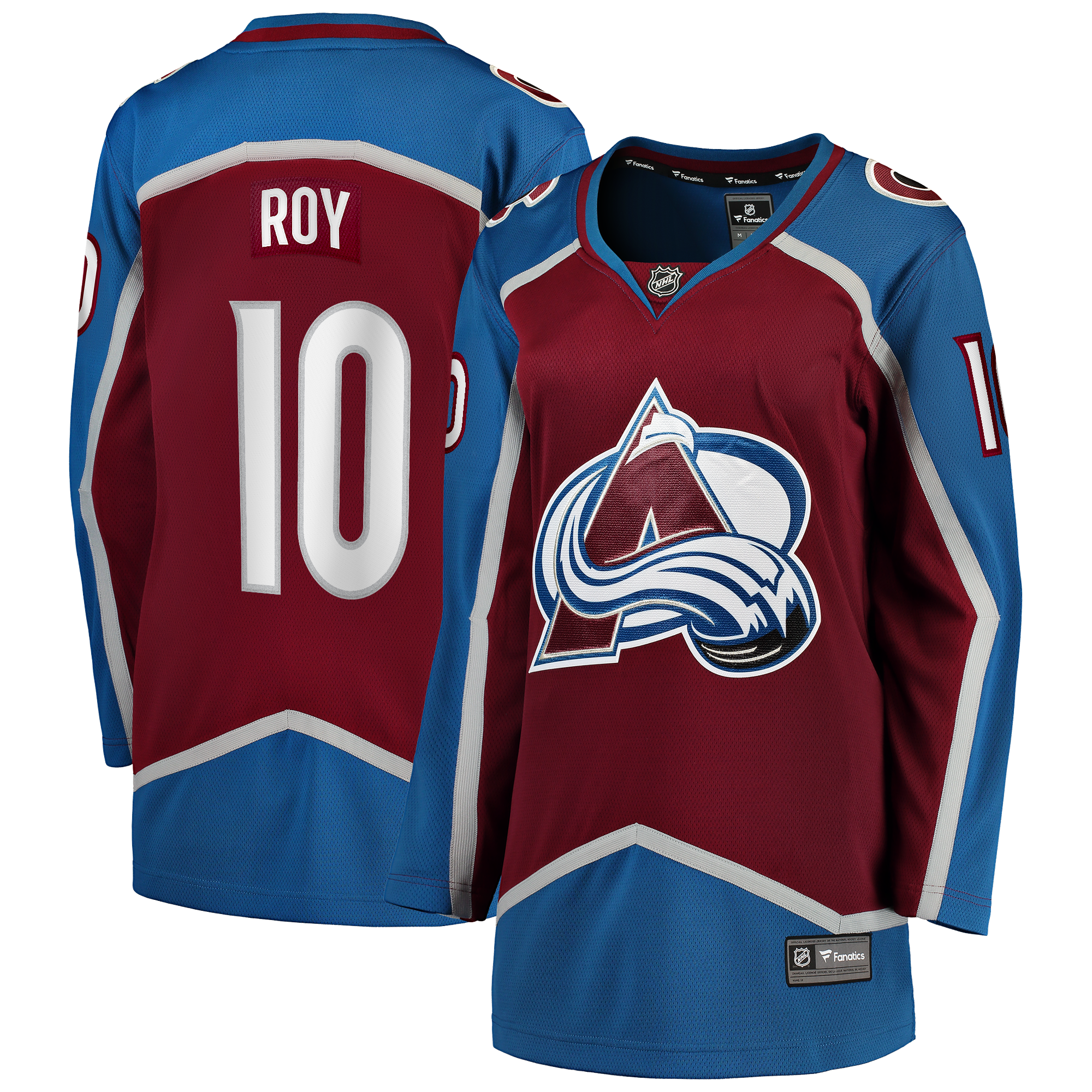 Nicolas Roy Colorado Avalanche Fanatics Women's Home Breakaway Jersey - Burgundy