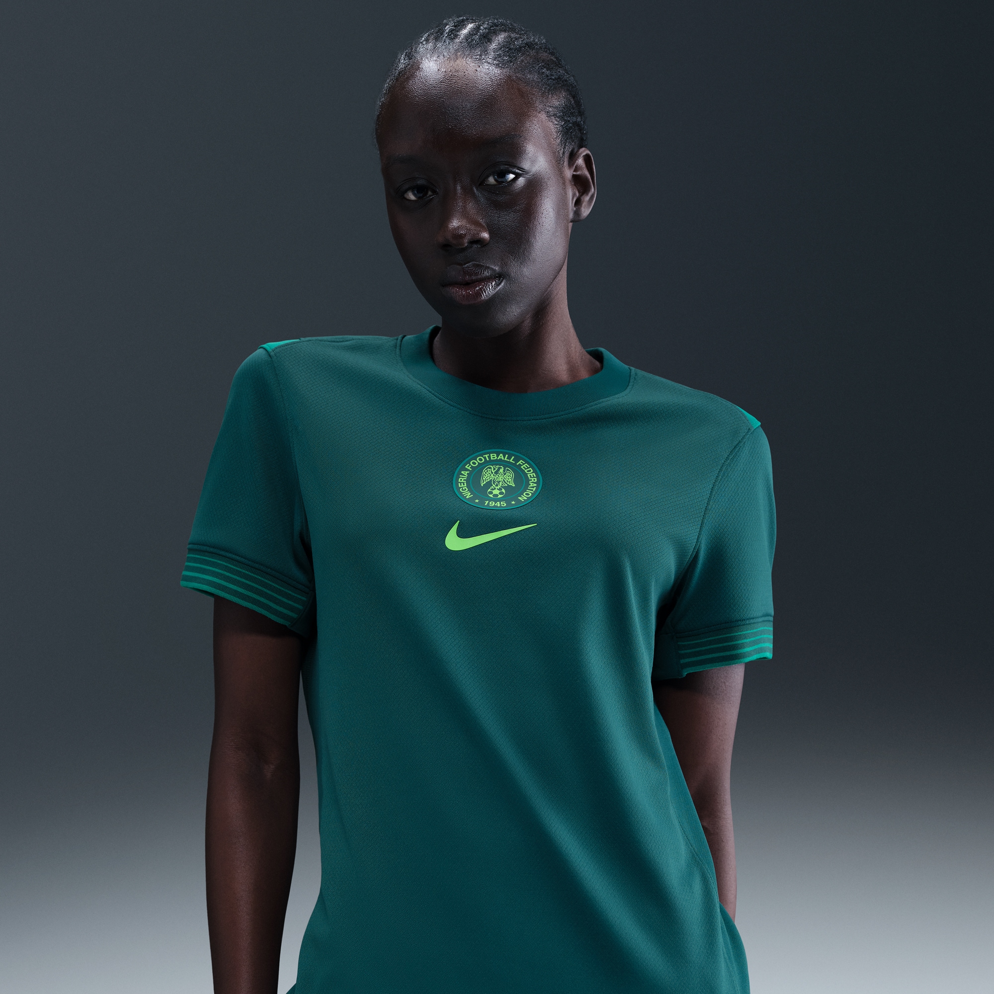 Nigeria Women's National Team Women's 2025/26 Home Jersey - Teal