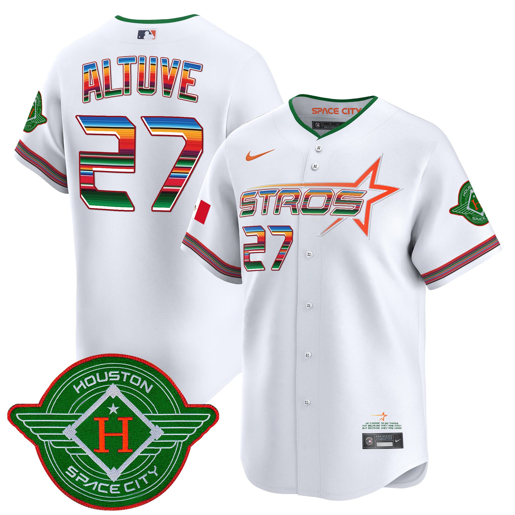 nike Astros Altuve Space City Jersey - Nike Astros Altuve ‘Space City’