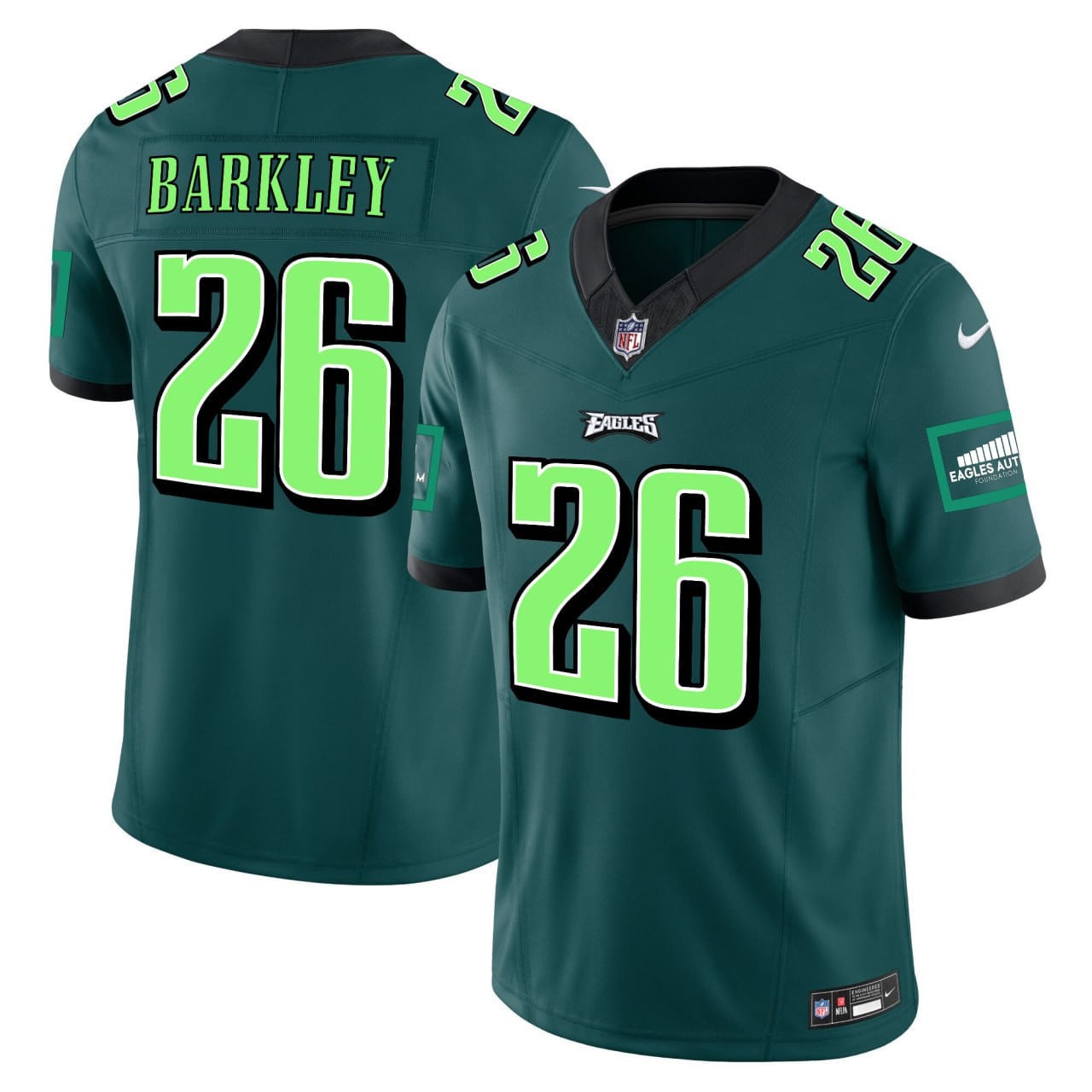 Nike Barkley Eagles Jersey Green - Nike Barkley Eagles Jersey - Green