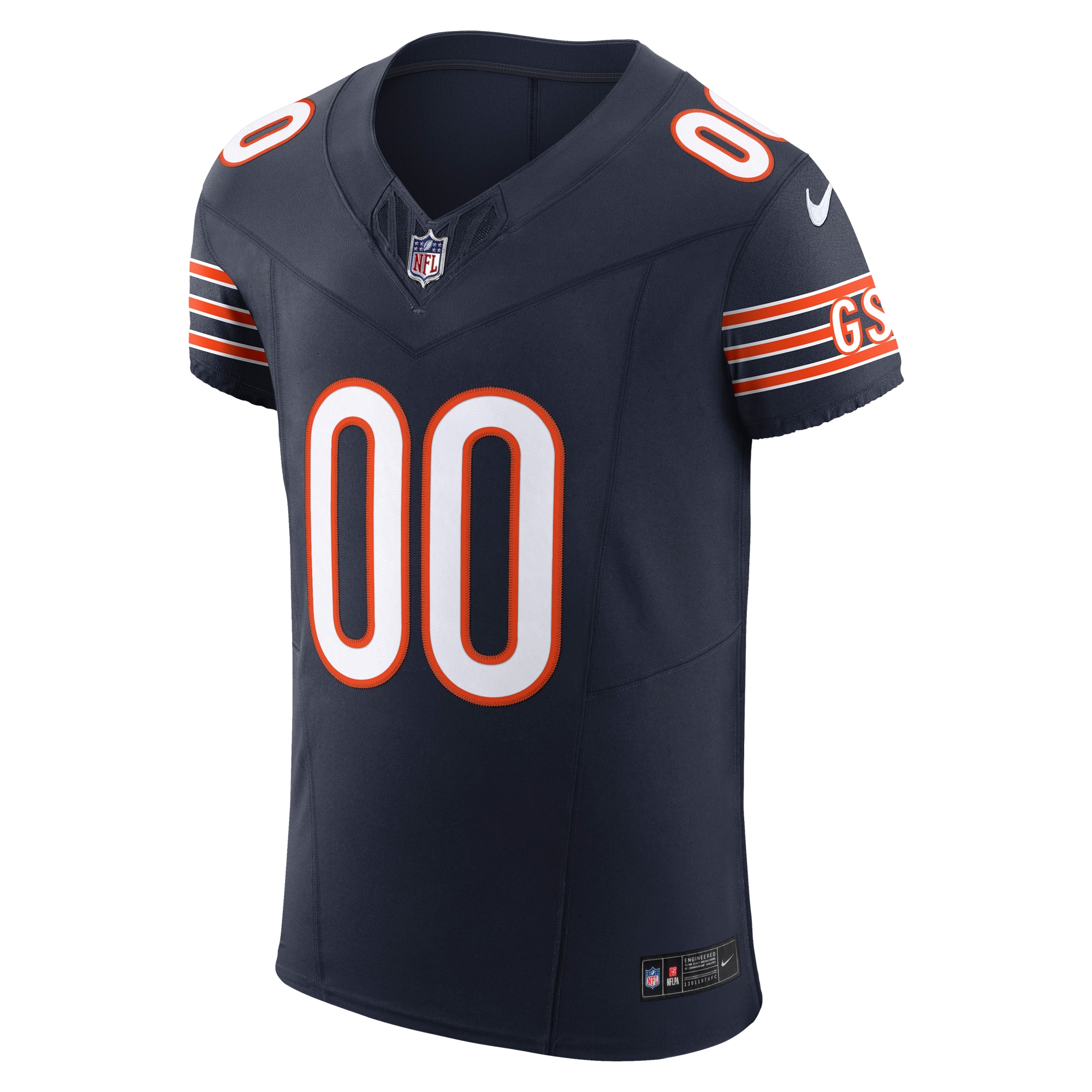 Alternative view of Nike Bears Navy Custom Jersey chicago - Nike Bears Navy Custom Jersey