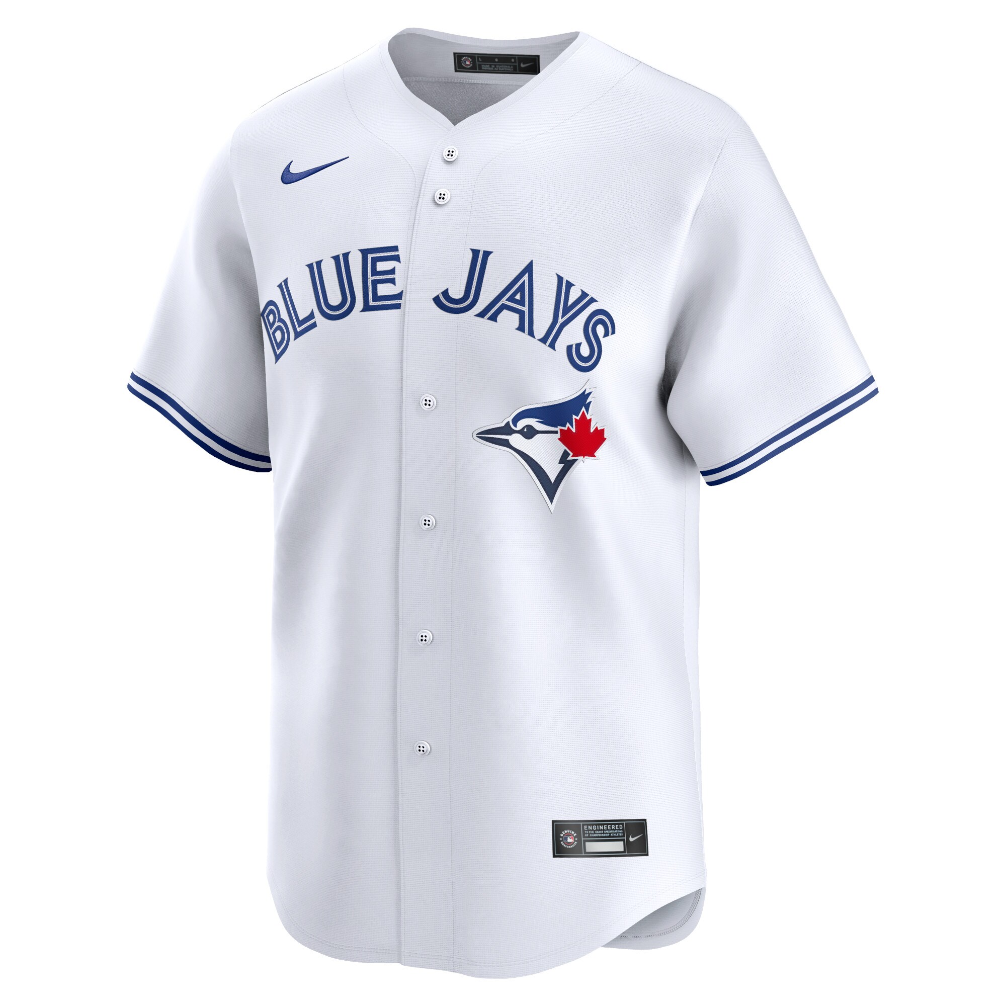 Alternative view of Nike Blue Jays Custom White Jersey - Personalized MLB Style