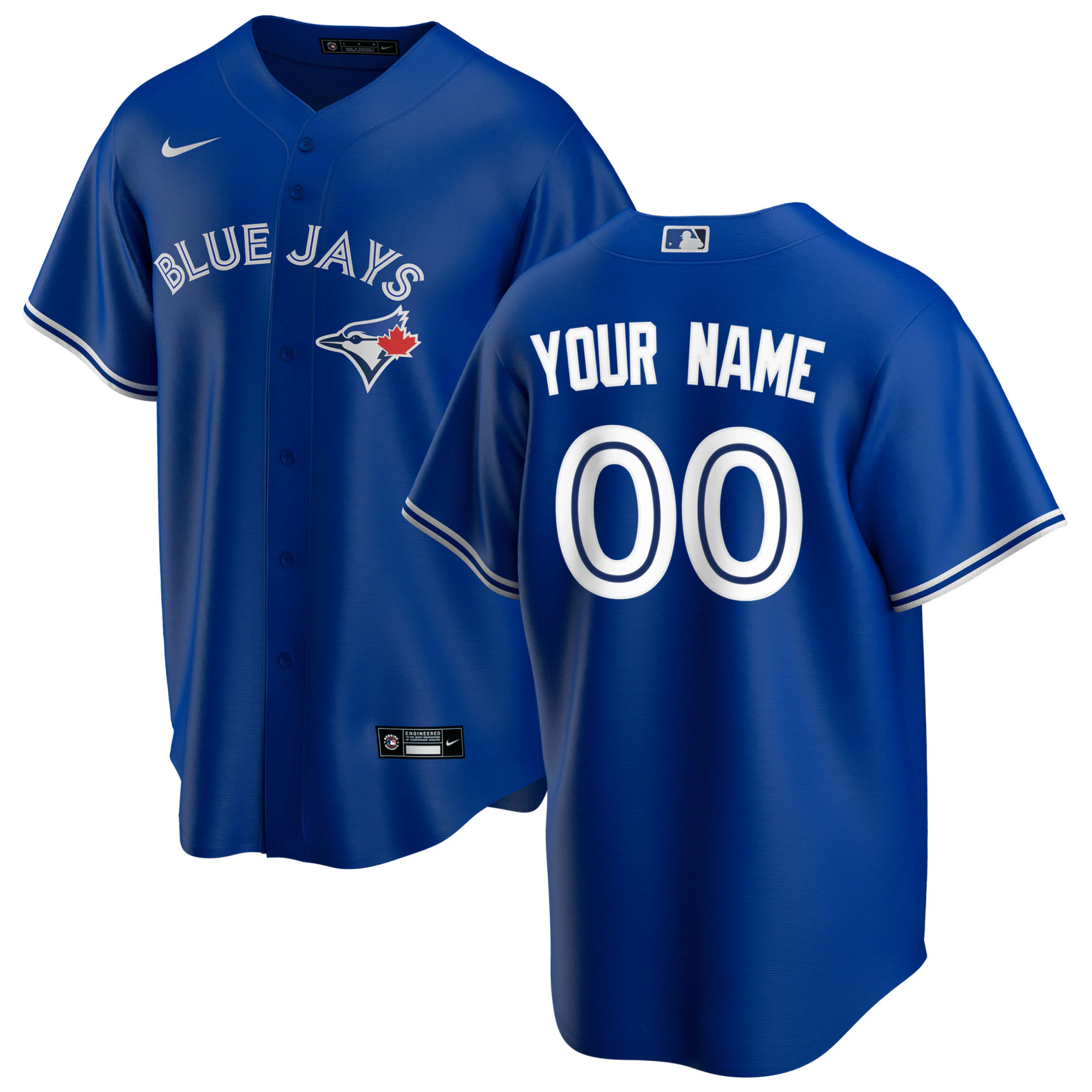 Nike Blue Jays Royal Custom Jersey - Personalized MLB Style