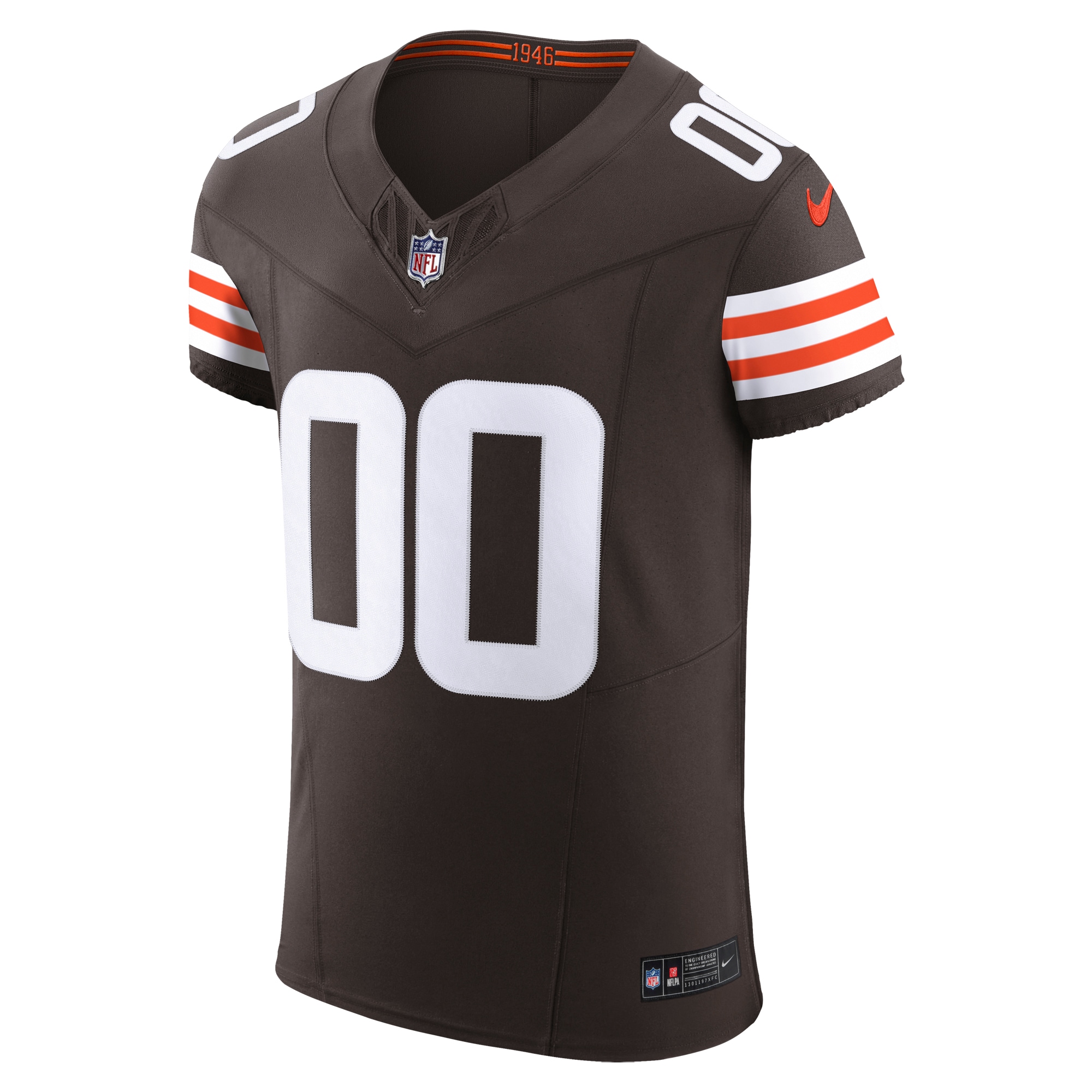 Alternative view of Nike Browns Brown Custom Jersey - Personalize Your Game!