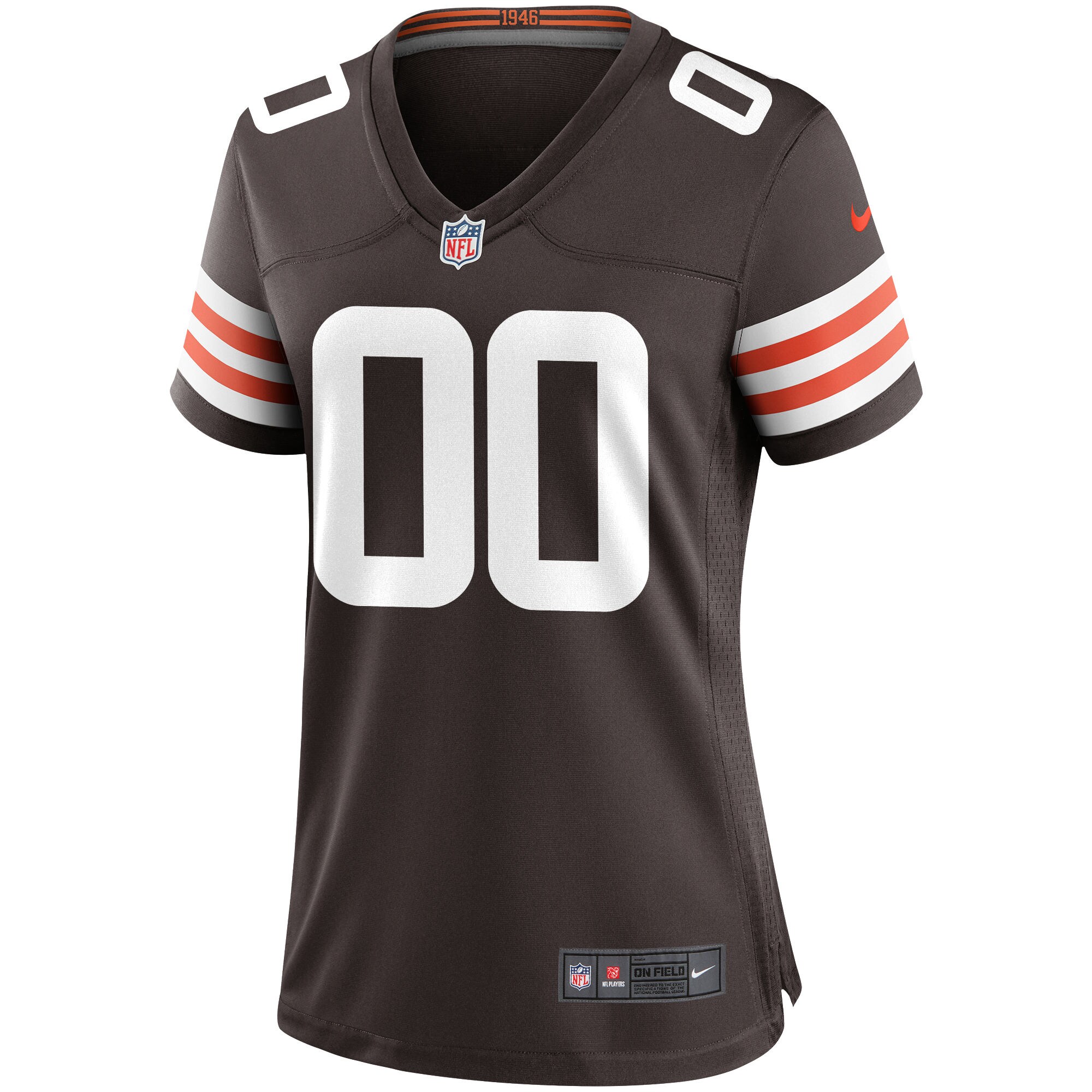 Alternative view of Nike Browns Throwback Custom Jersey - Personalize Your Style!