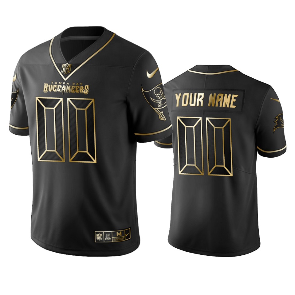 nike Buccaneers Black Gold Jersey - Nike Tampa Bay Buccaneers Black &