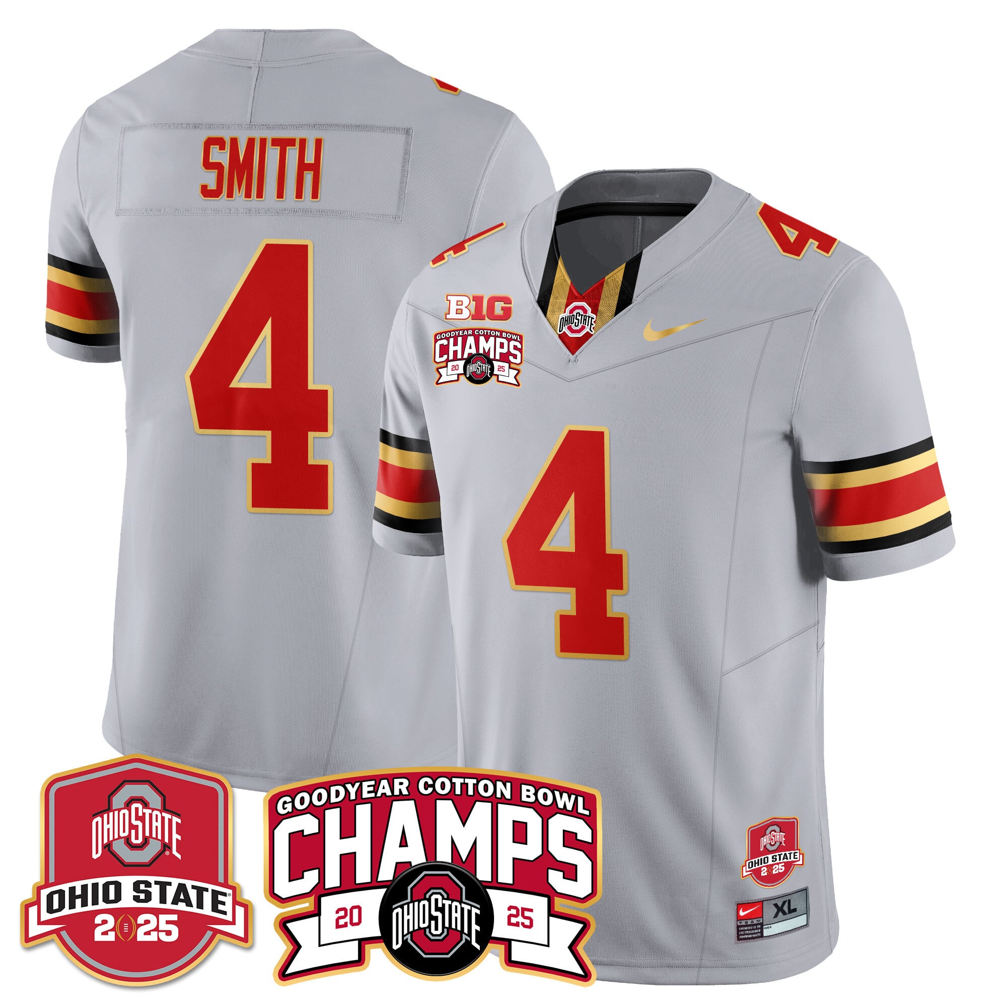 Alternative view of nike buckeyes Ohio State Cotton Bowl Jersey - Nike Ohio State Buckeyes