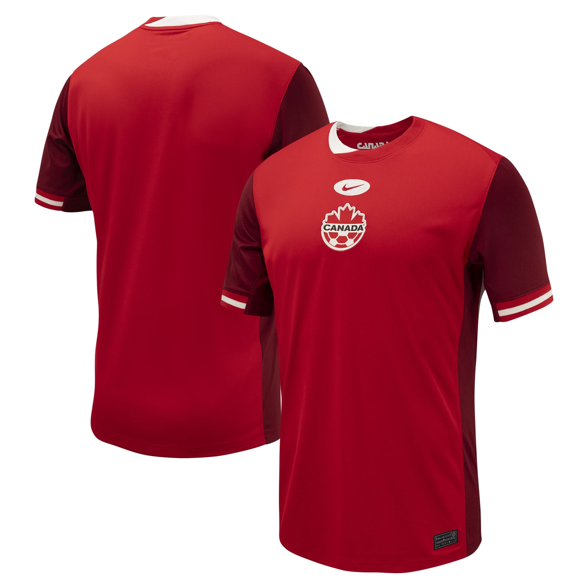 Nike Canada Soccer Jersey - Red 2024 Home Kit