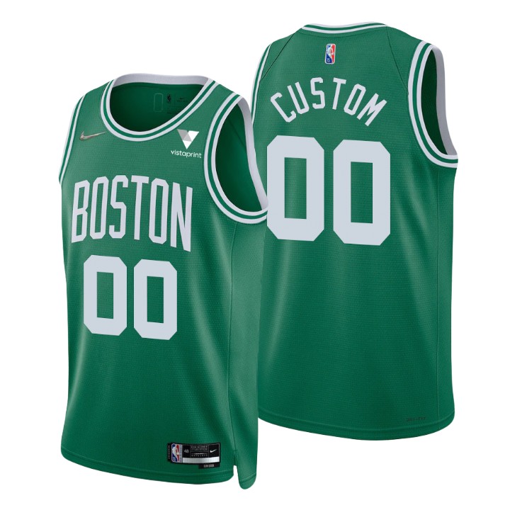 Nike Celtics Green Custom Jersey personalized nba - Nike Celtics Green