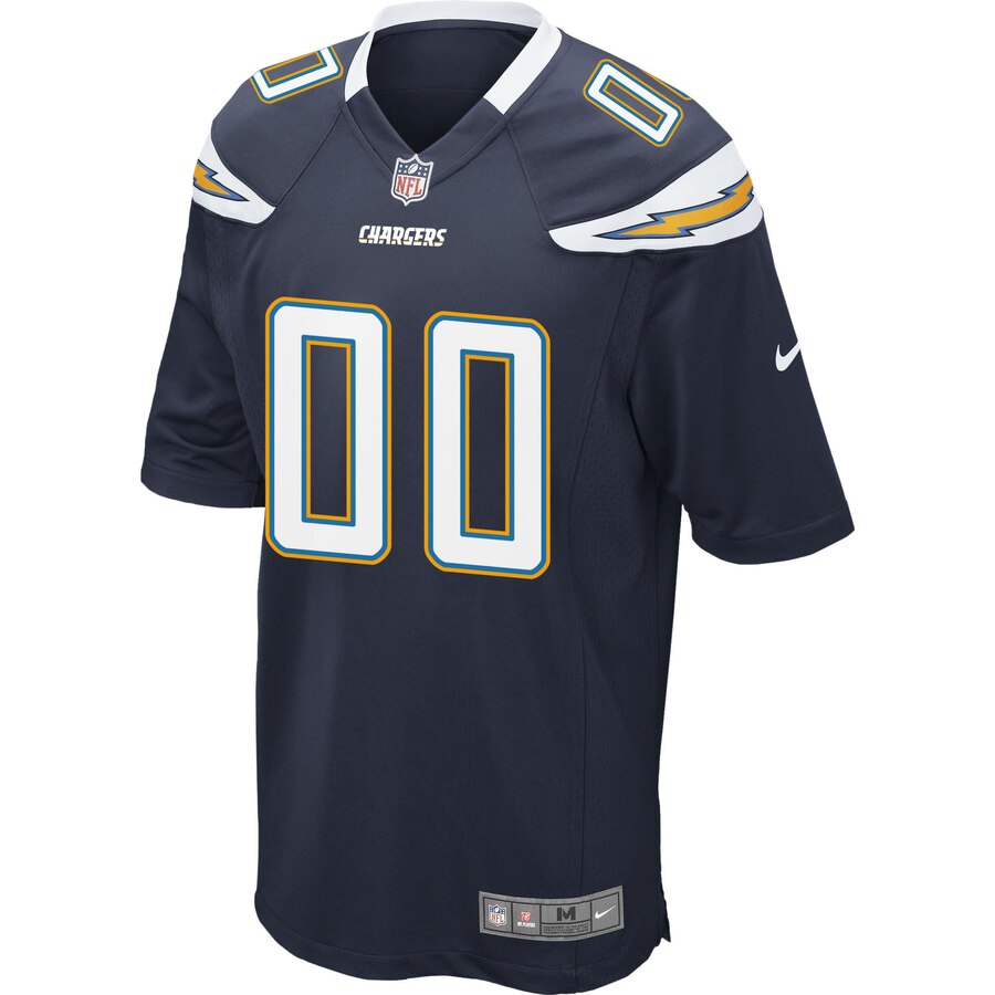 Alternative view of Nike Chargers Navy Personalized Jersey - Custom NFL Gear