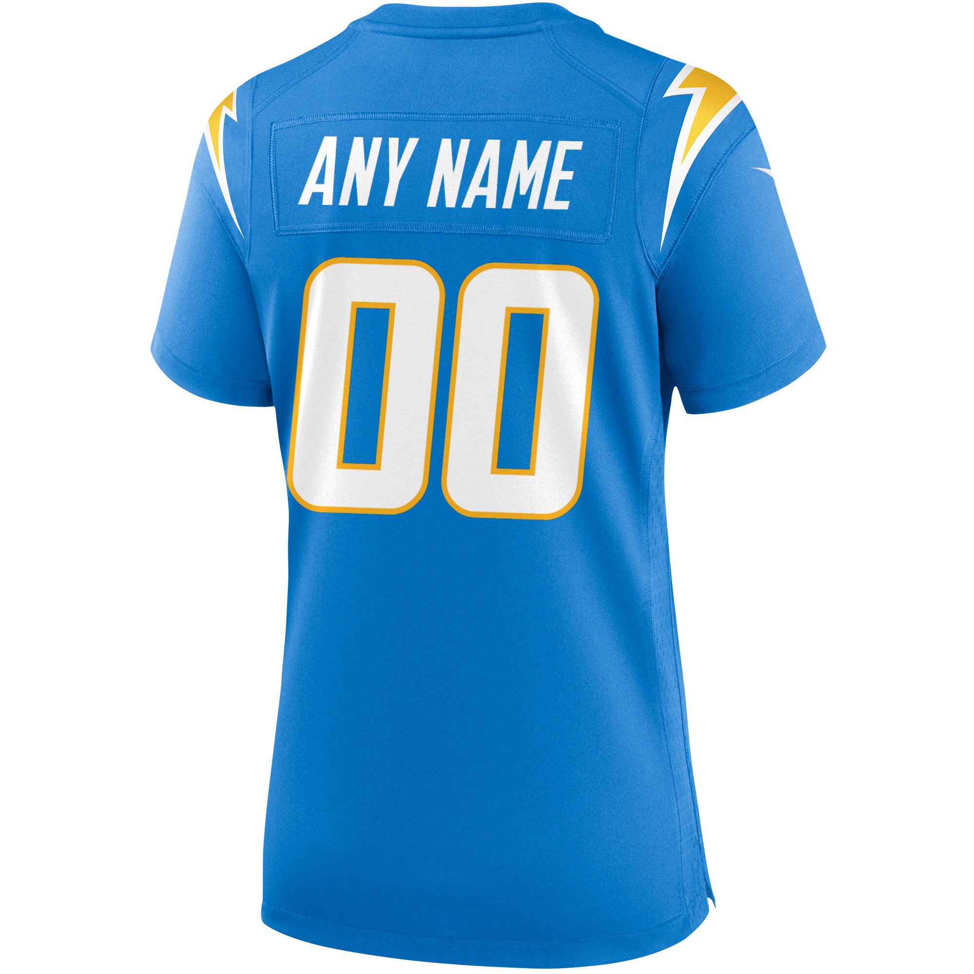Alternative view of Nike Chargers Powder Blue Custom Jersey - Personalize Now!