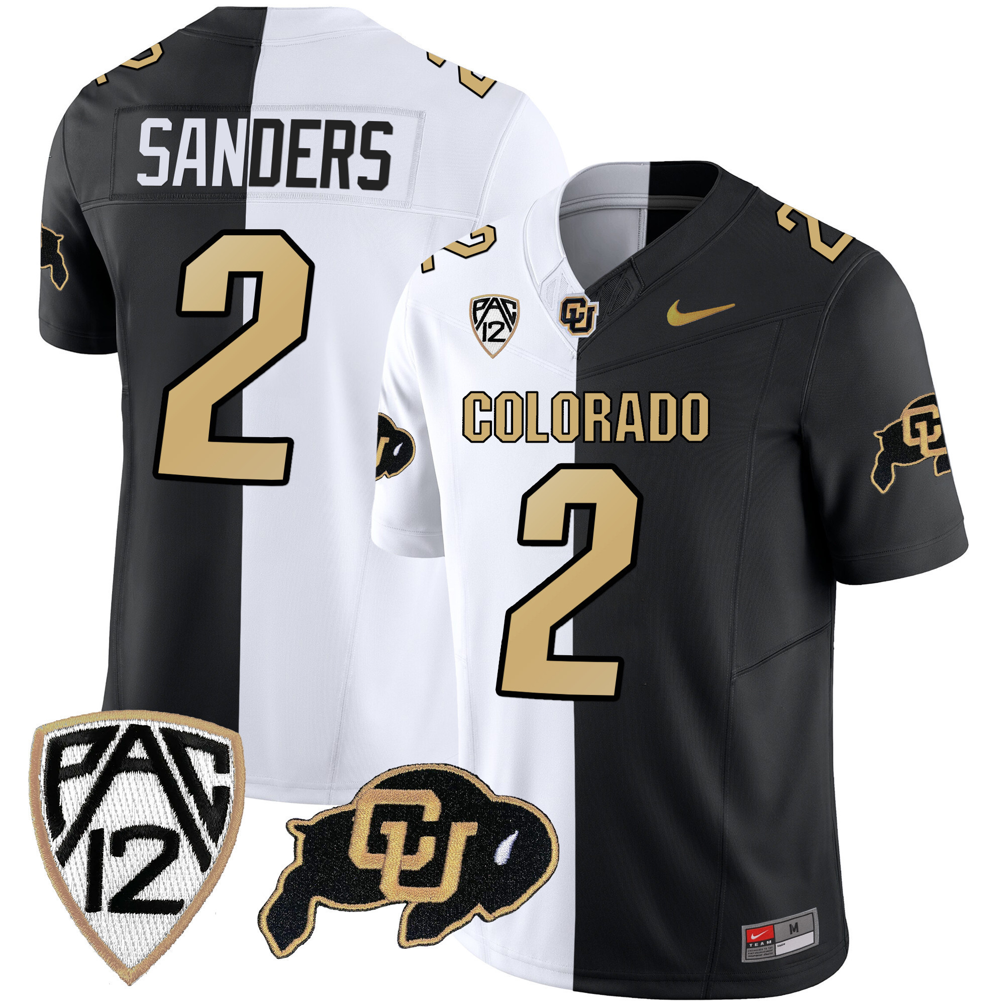 nike Colorado Buffaloes Sanders Jersey - Nike Colorado Buffaloes