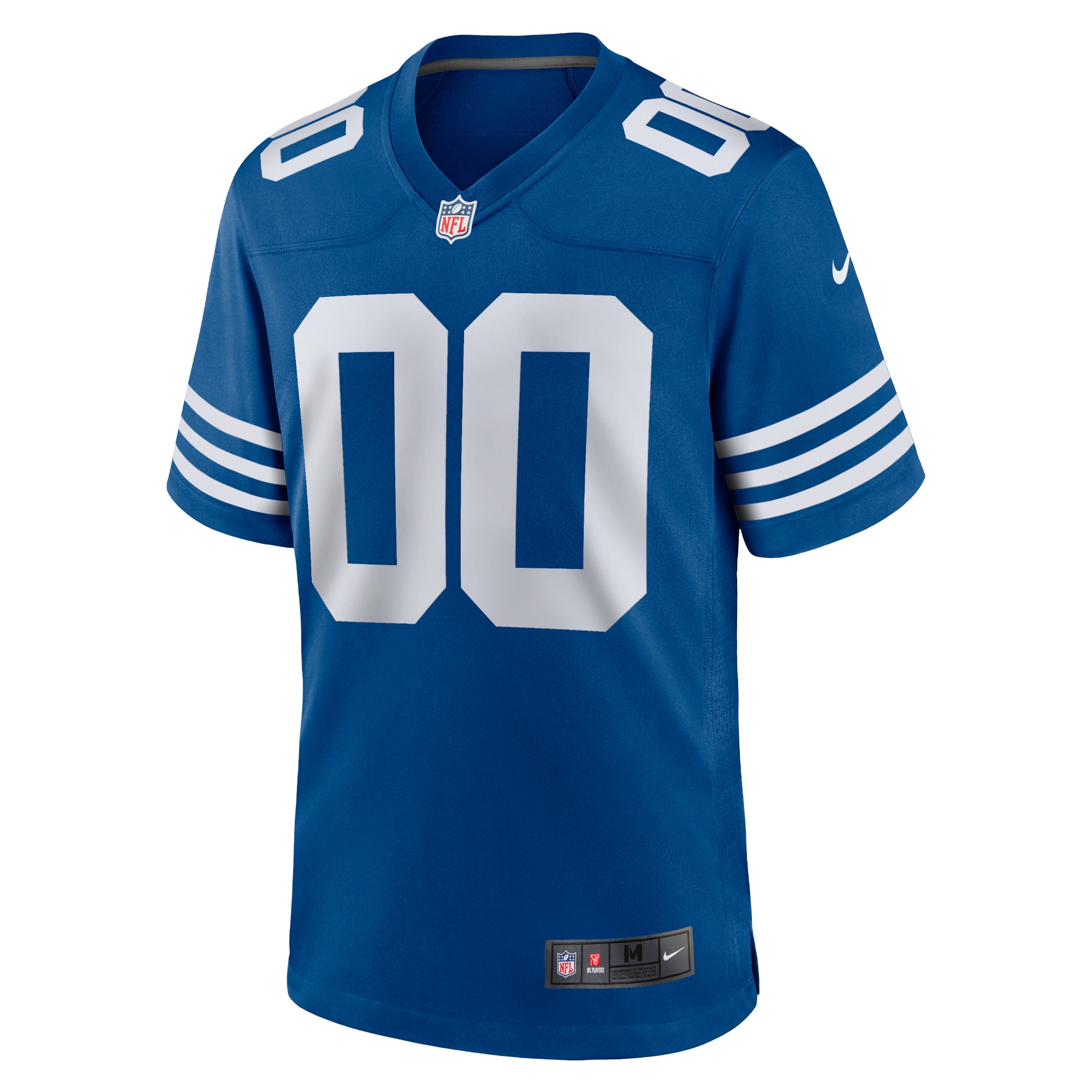 Alternative view of Nike Colts Blue Custom Jersey personalize - Nike Colts Blue Custom