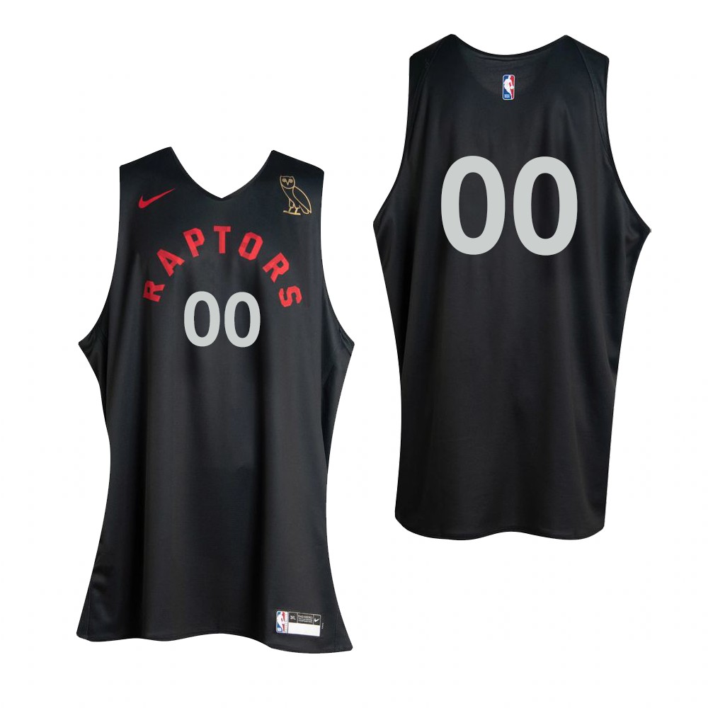 nike custom Raptors OVO Black Jersey - Nike Raptors OVO Black Jersey