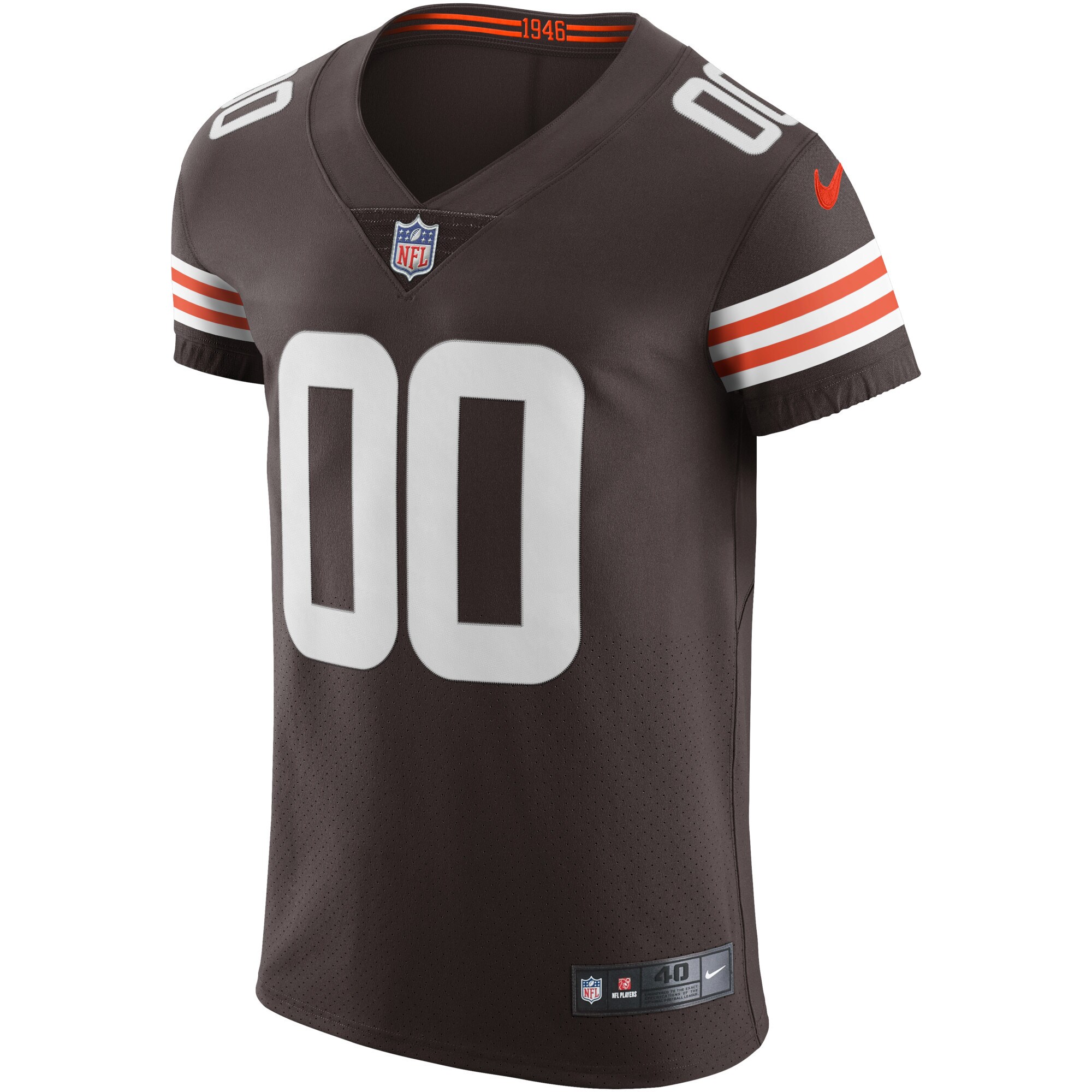 Alternative view of nike customize Browns Throwback Jersey - Nike Browns Throwback Jersey