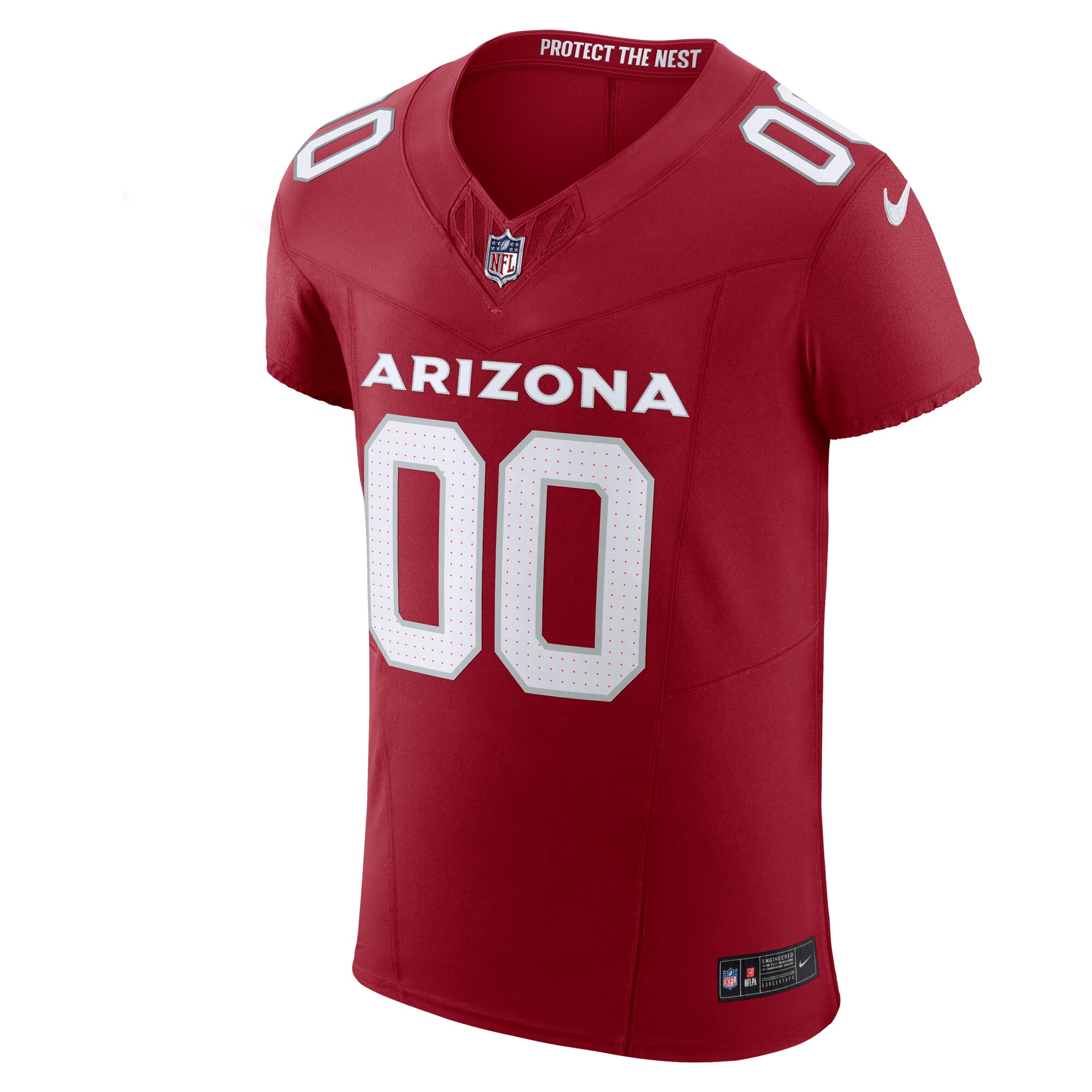 Alternative view of nike design Cardinals Maroon Custom Jersey - Nike Cardinals Maroon 2
