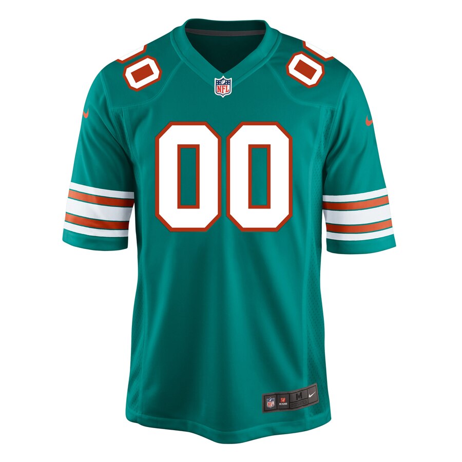Alternative view of Nike Dolphins Teal Custom Jersey - Personalize Yours!