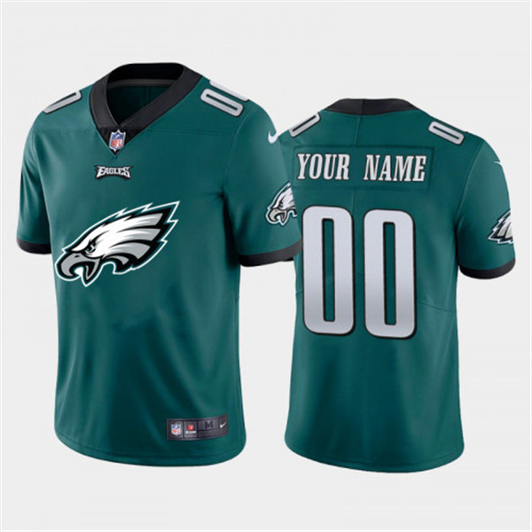 Nike Eagles Midnight Green Custom Jersey - Personalized NFL