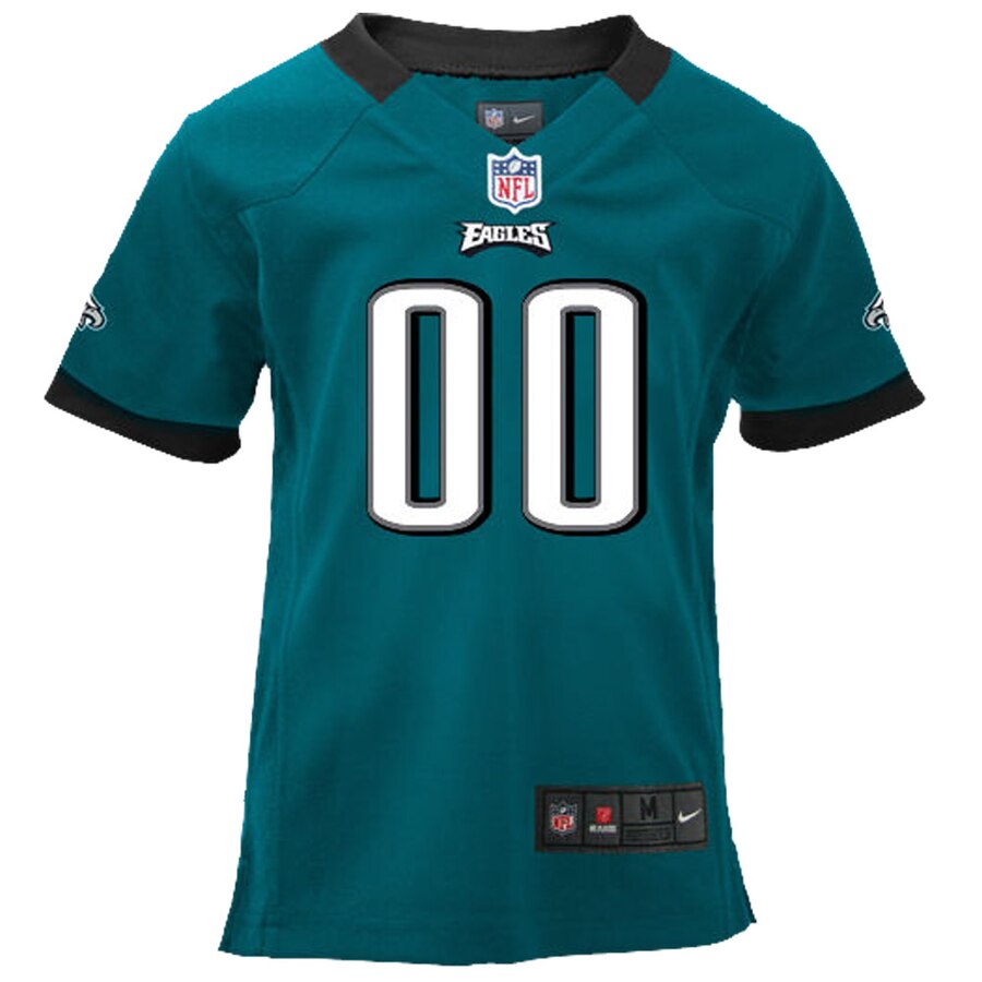 Alternative view of nike Eagles Teal Custom Jersey - Eagles Teal Custom Jersey - Nike
