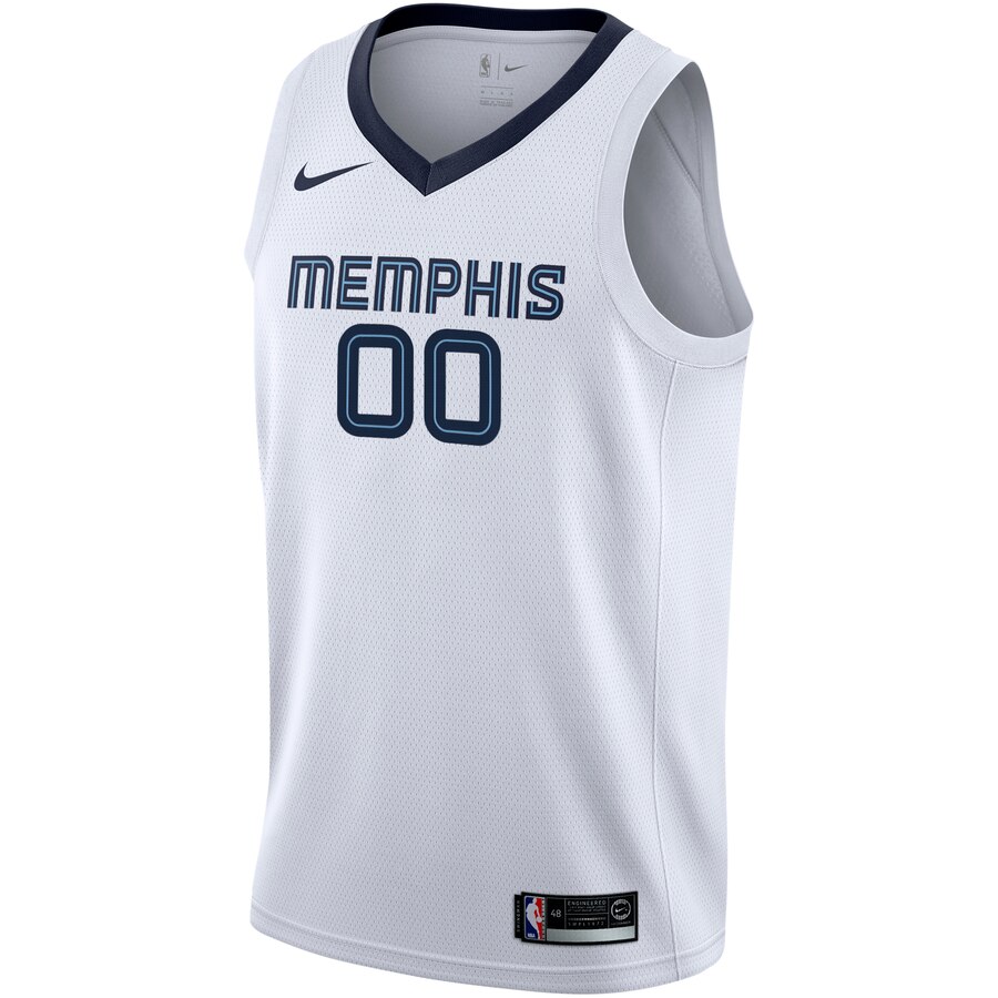 Alternative view of nike Grizzlies White Custom Jersey - Nike Grizzlies White Jersey