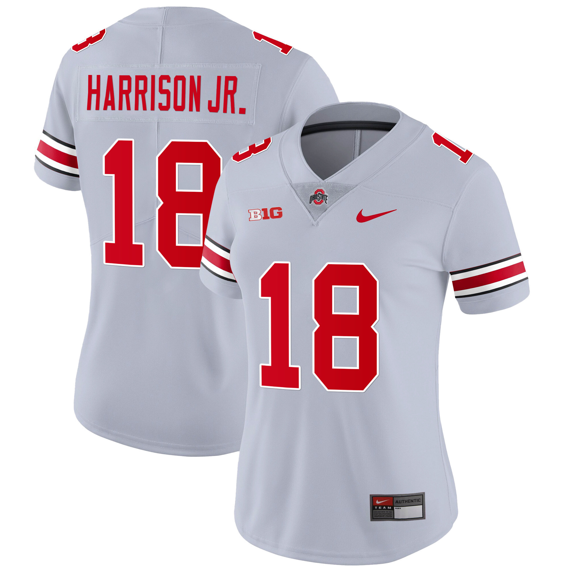 Nike Harrison Jr. Ohio State Jersey - Nike Harrison Jr. #18 Ohio State